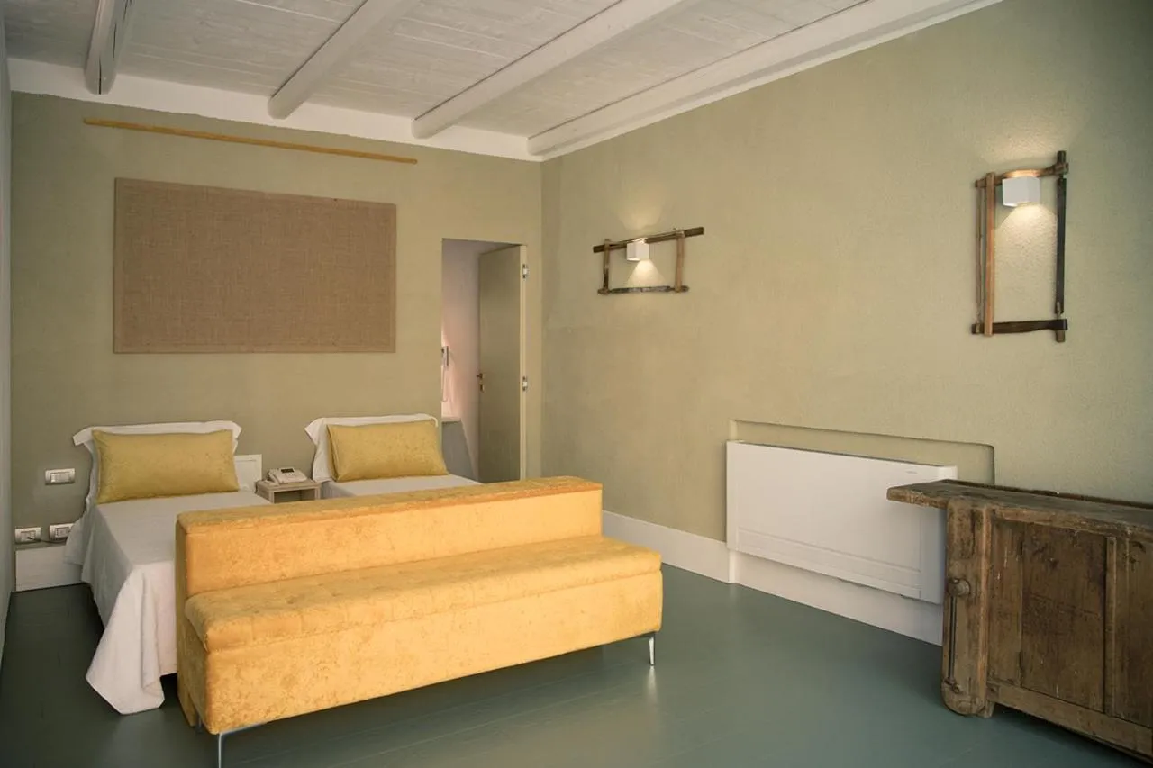 Bed in La Pampa Relais & Spa