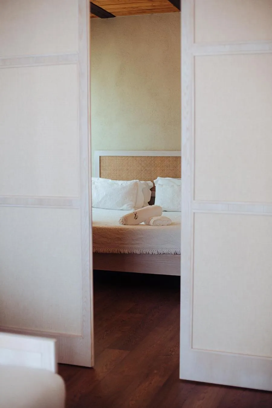 Bed in La Pampa Relais & Spa