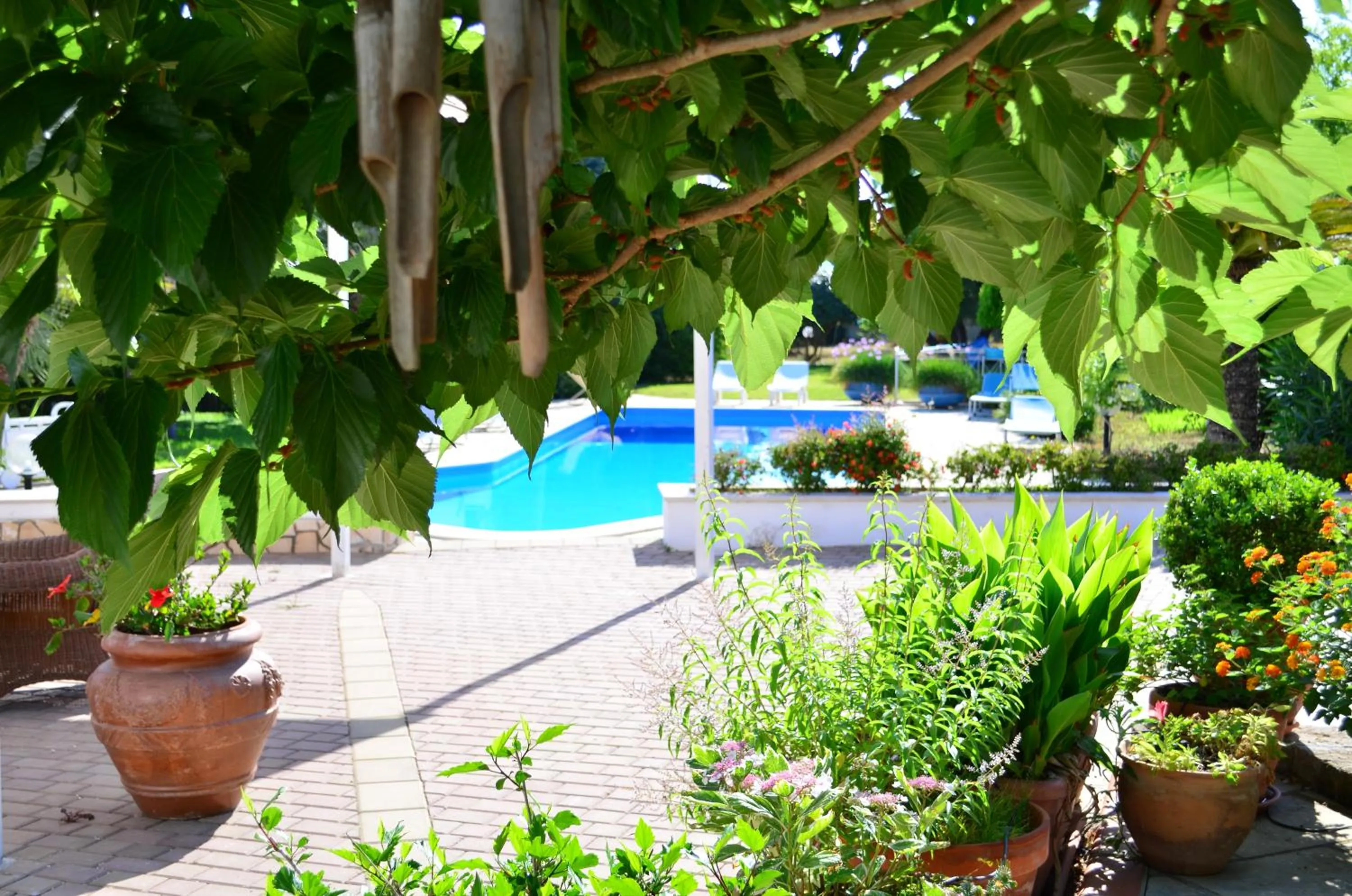 Decorative detail in B&B Le Vele