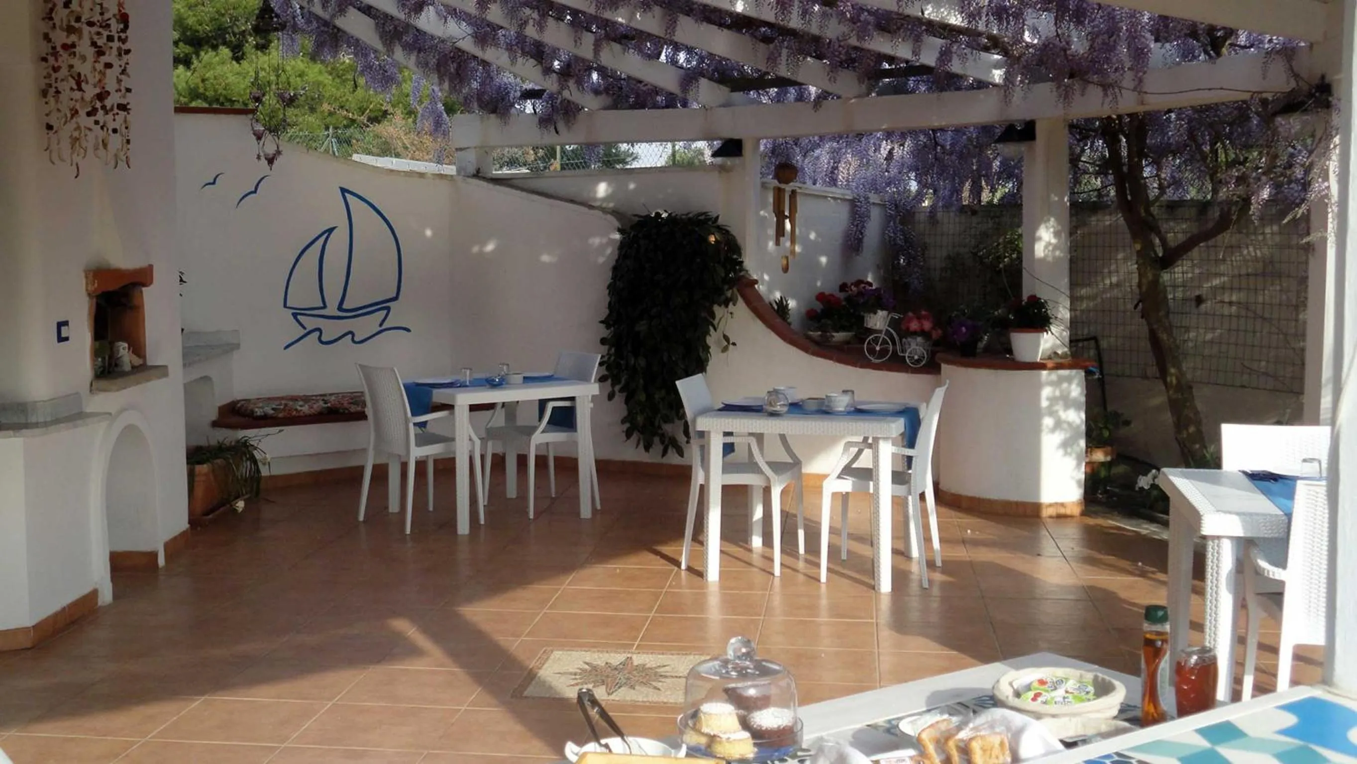 Garden in B&B Le Vele