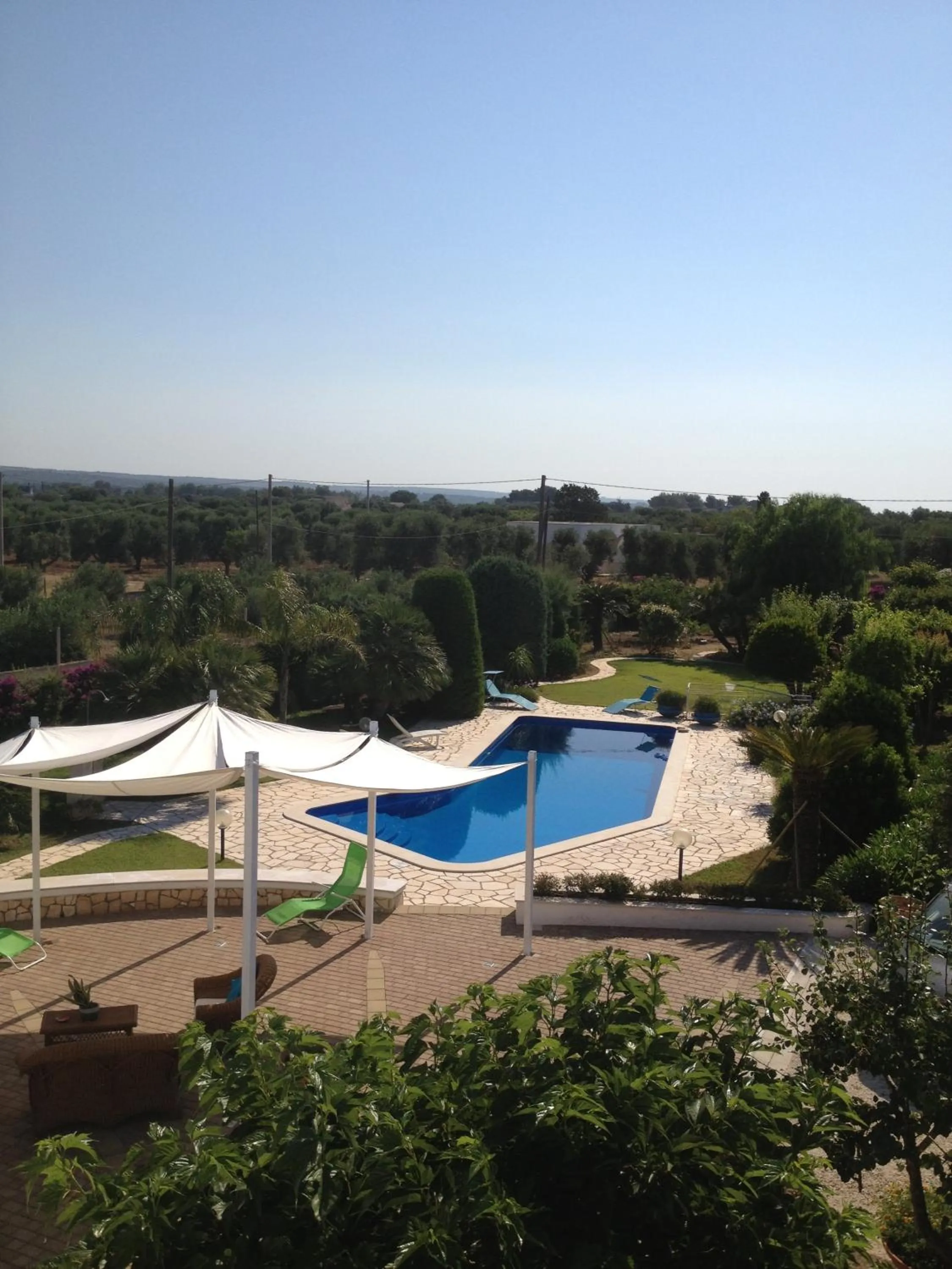 Bird's eye view in B&B Le Vele