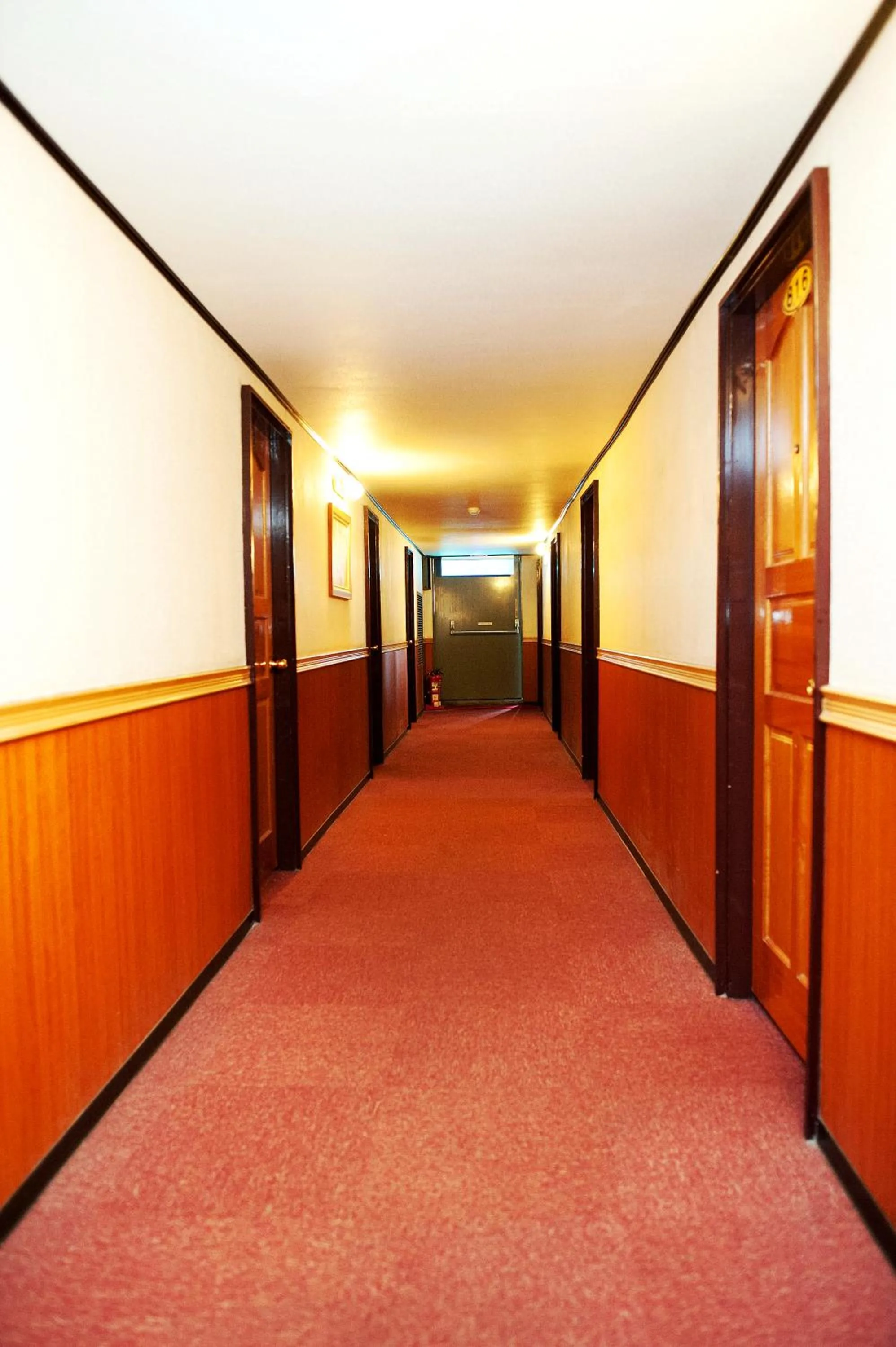 Decorative detail in New May Flower Hotel