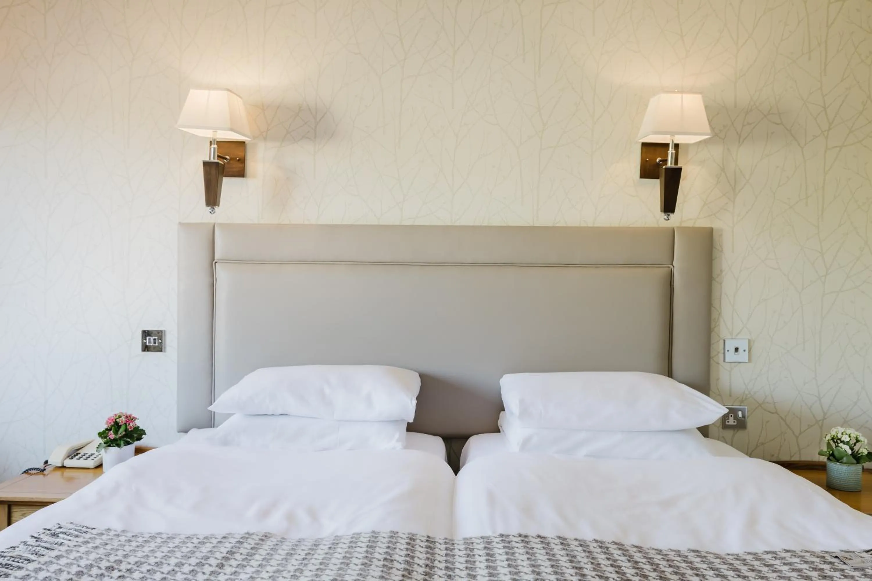 Bed in Winchester Royal Hotel