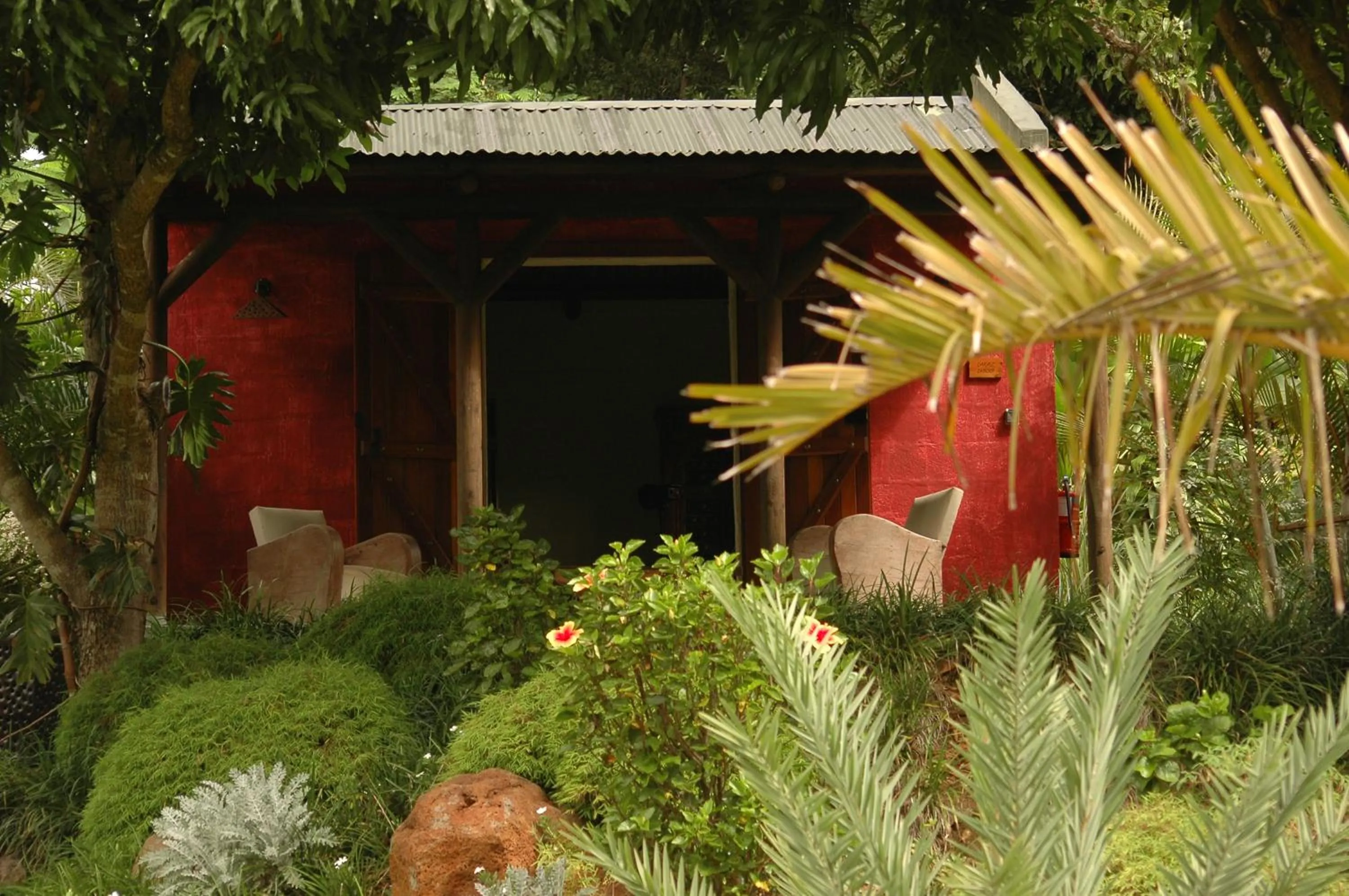Facade/entrance in Lakaz Chamarel Exclusive Lodge