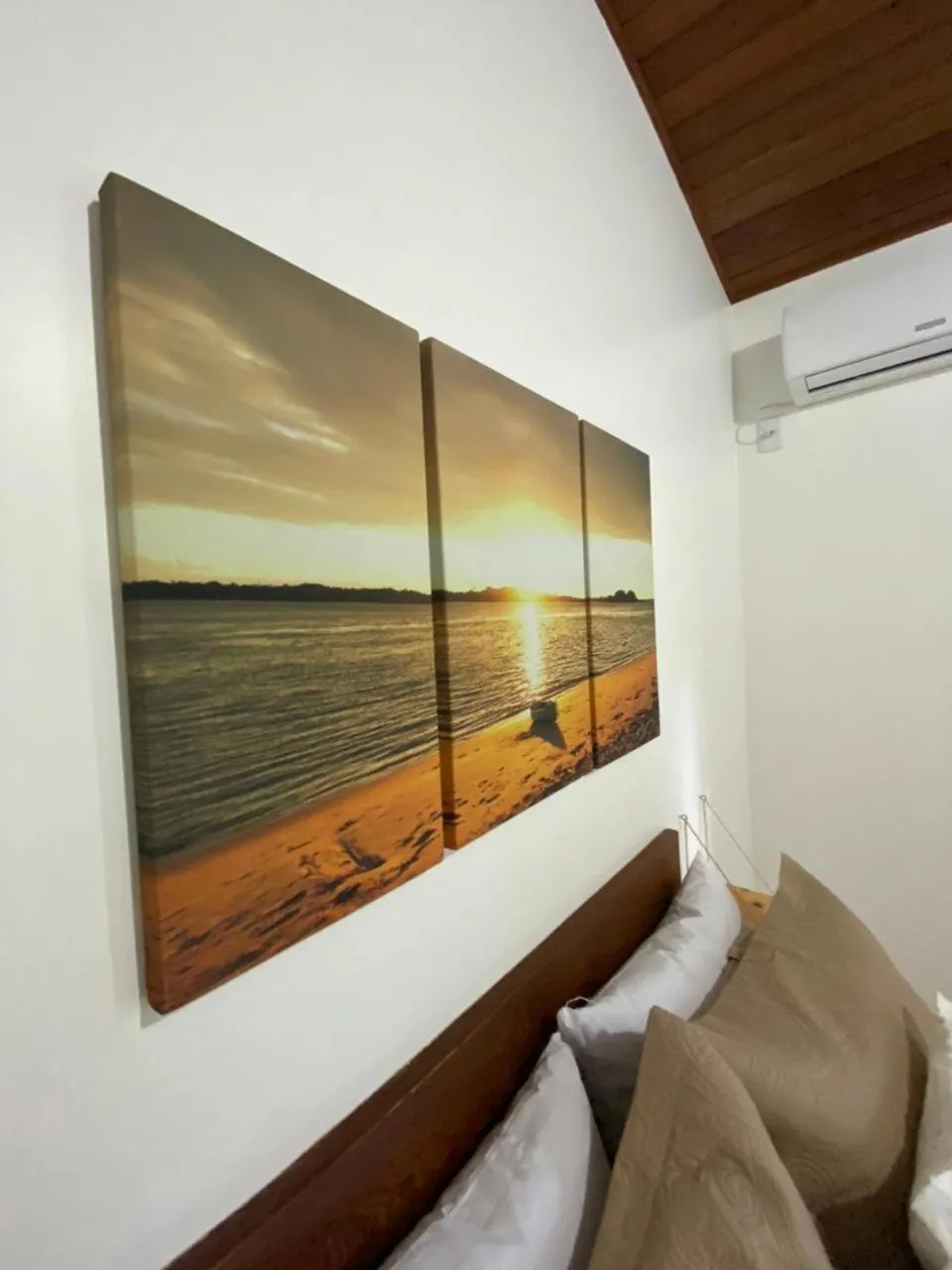 Bed in Pousada Oceano Atlântico