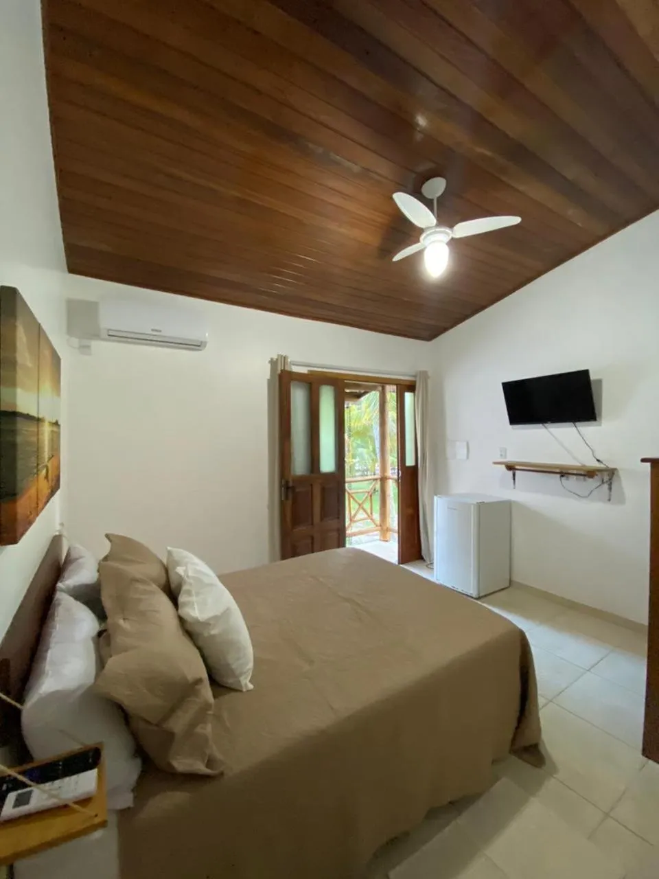 Bed in Pousada Oceano Atlântico