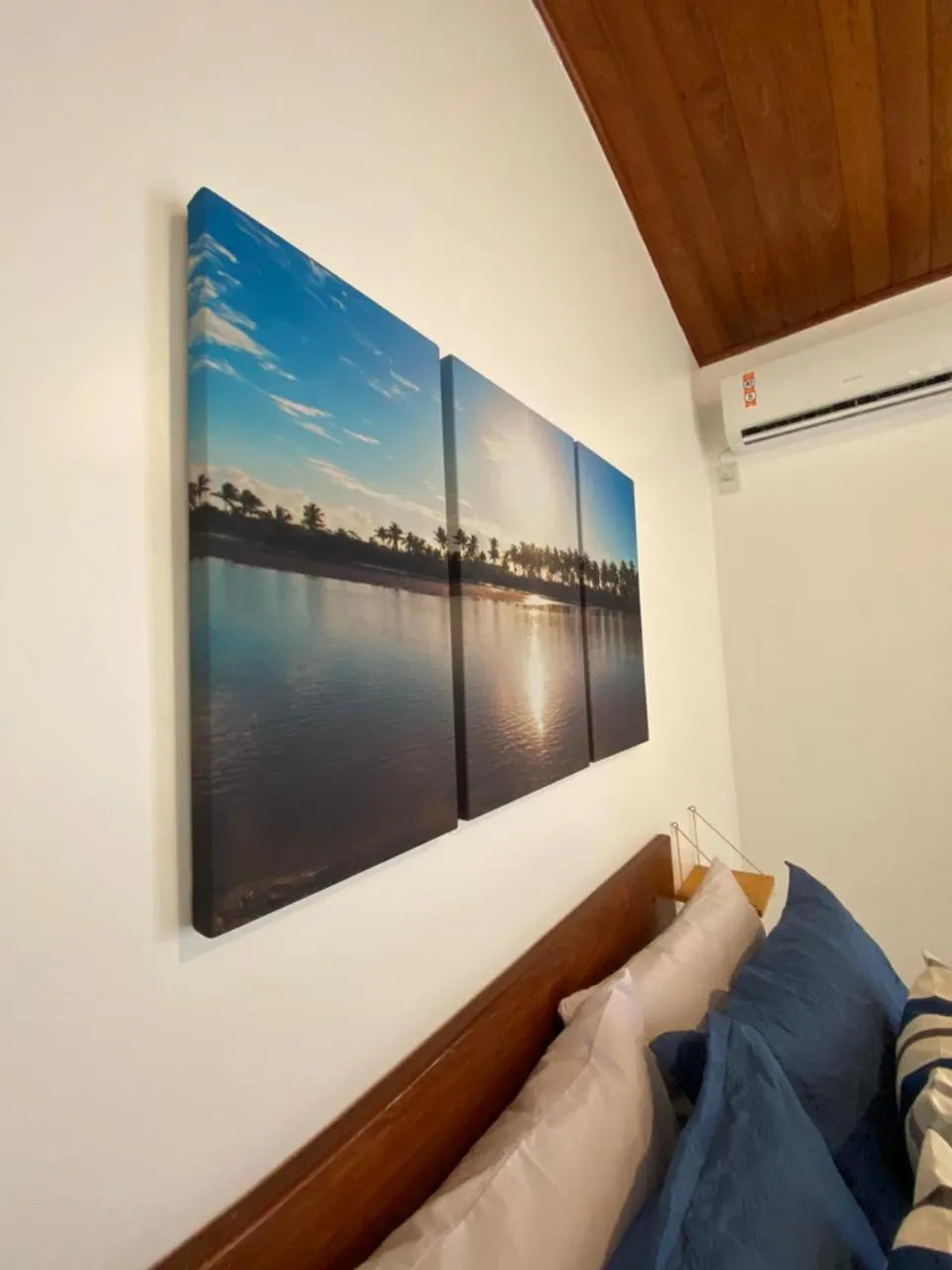 Bed in Pousada Oceano Atlântico