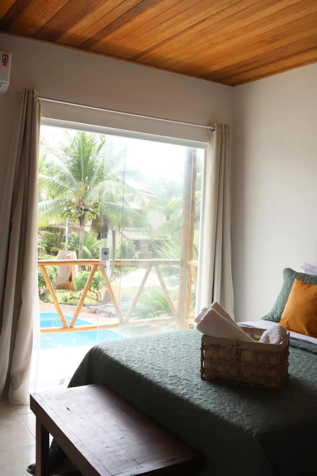 Bed in Pousada Oceano Atlântico