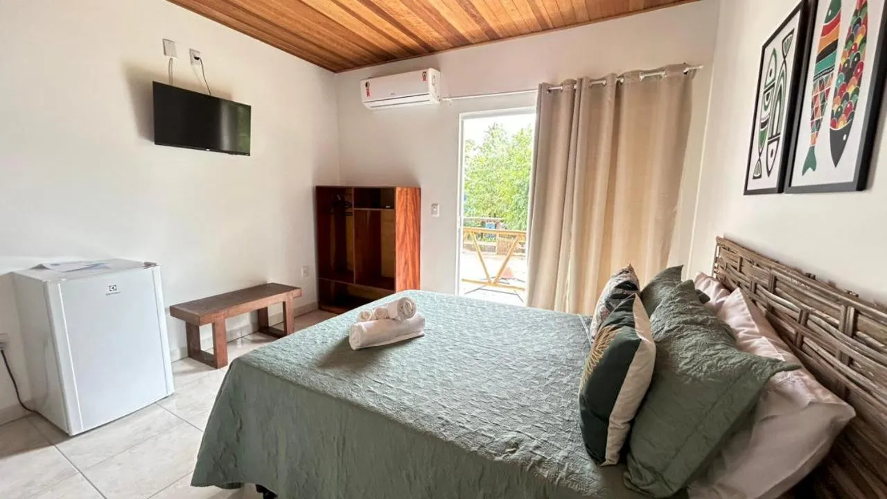 Bed in Pousada Oceano Atlântico