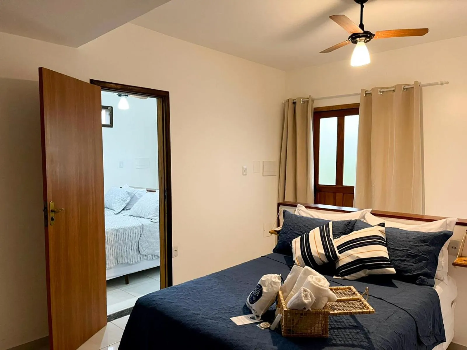 Bed in Pousada Oceano Atlântico