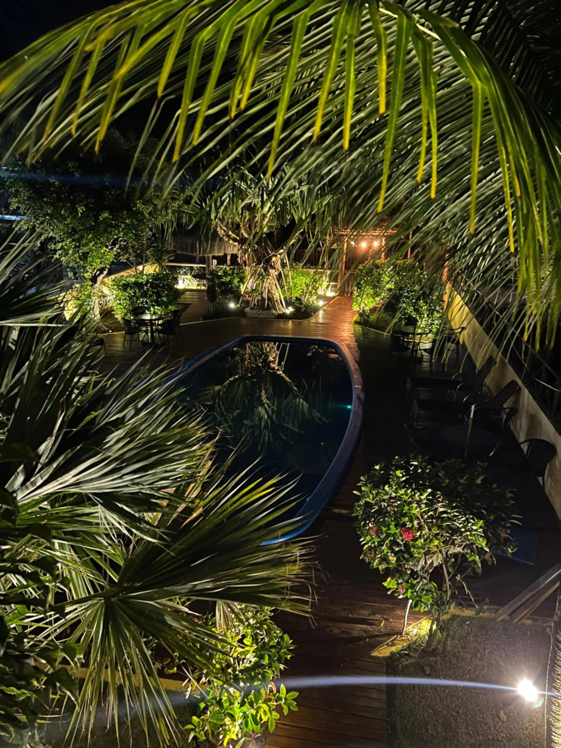 Night in Pousada Oceano Atlântico