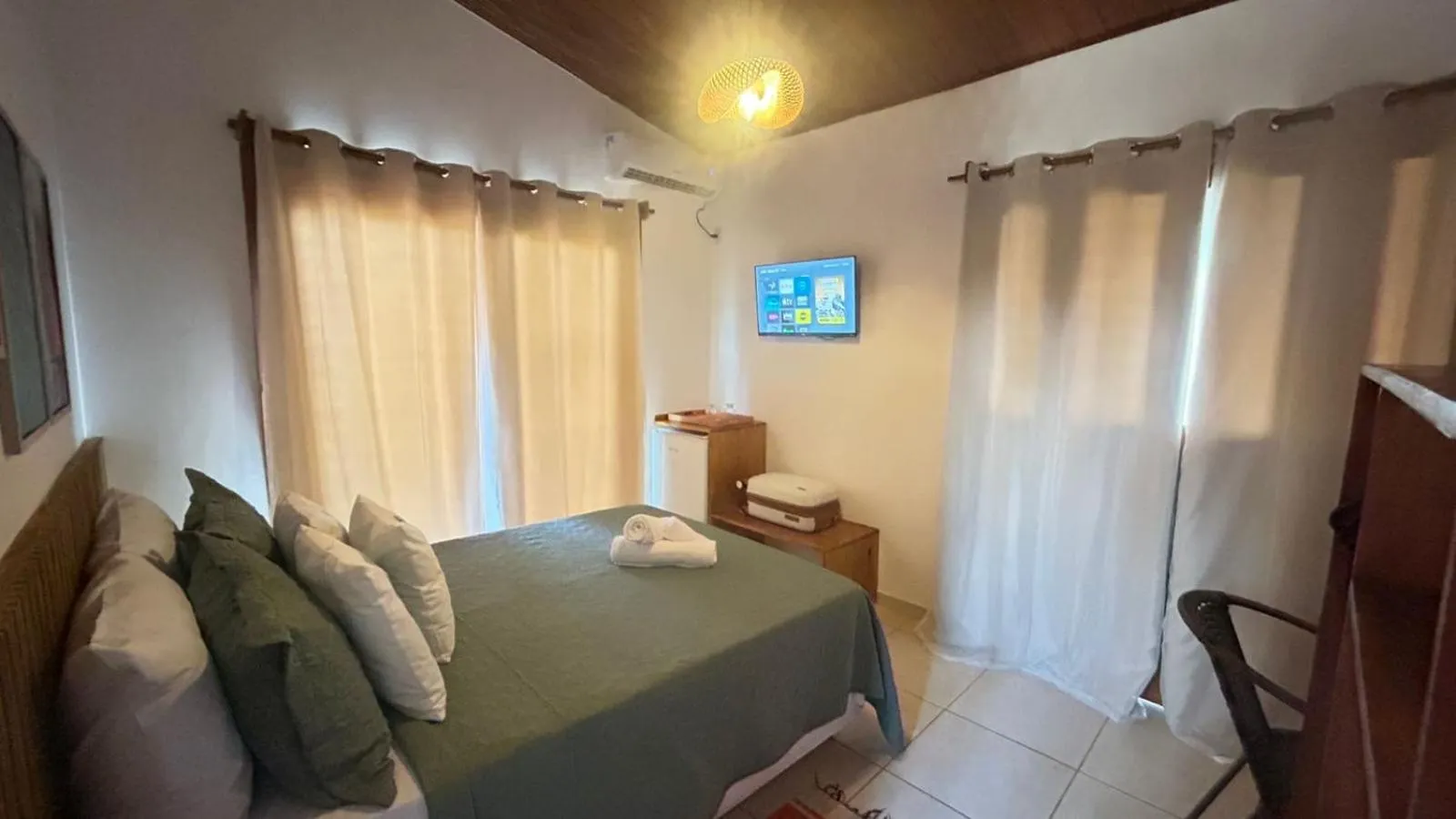 Bed in Pousada Oceano Atlântico