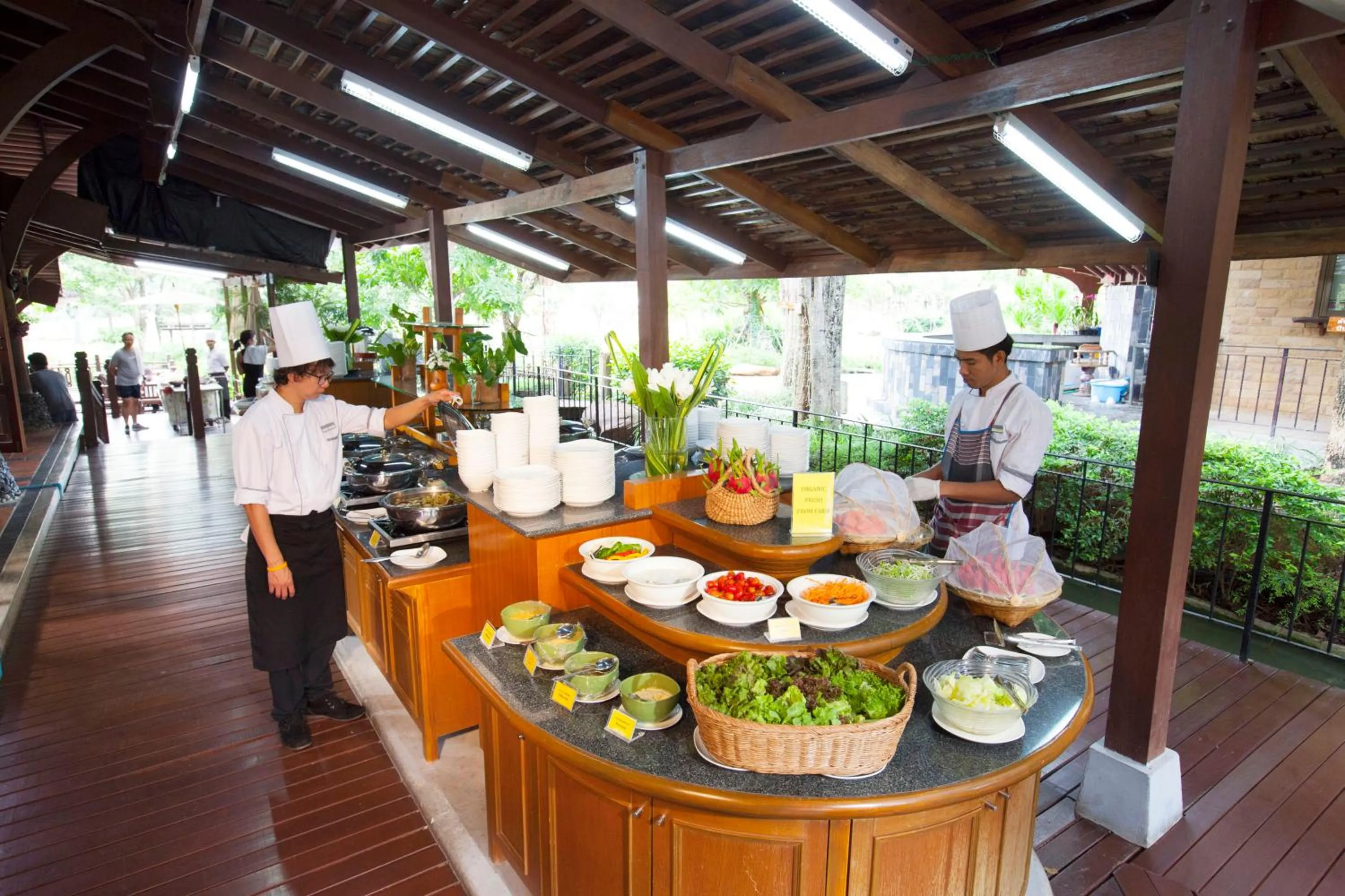 Staff in Patravana Resort