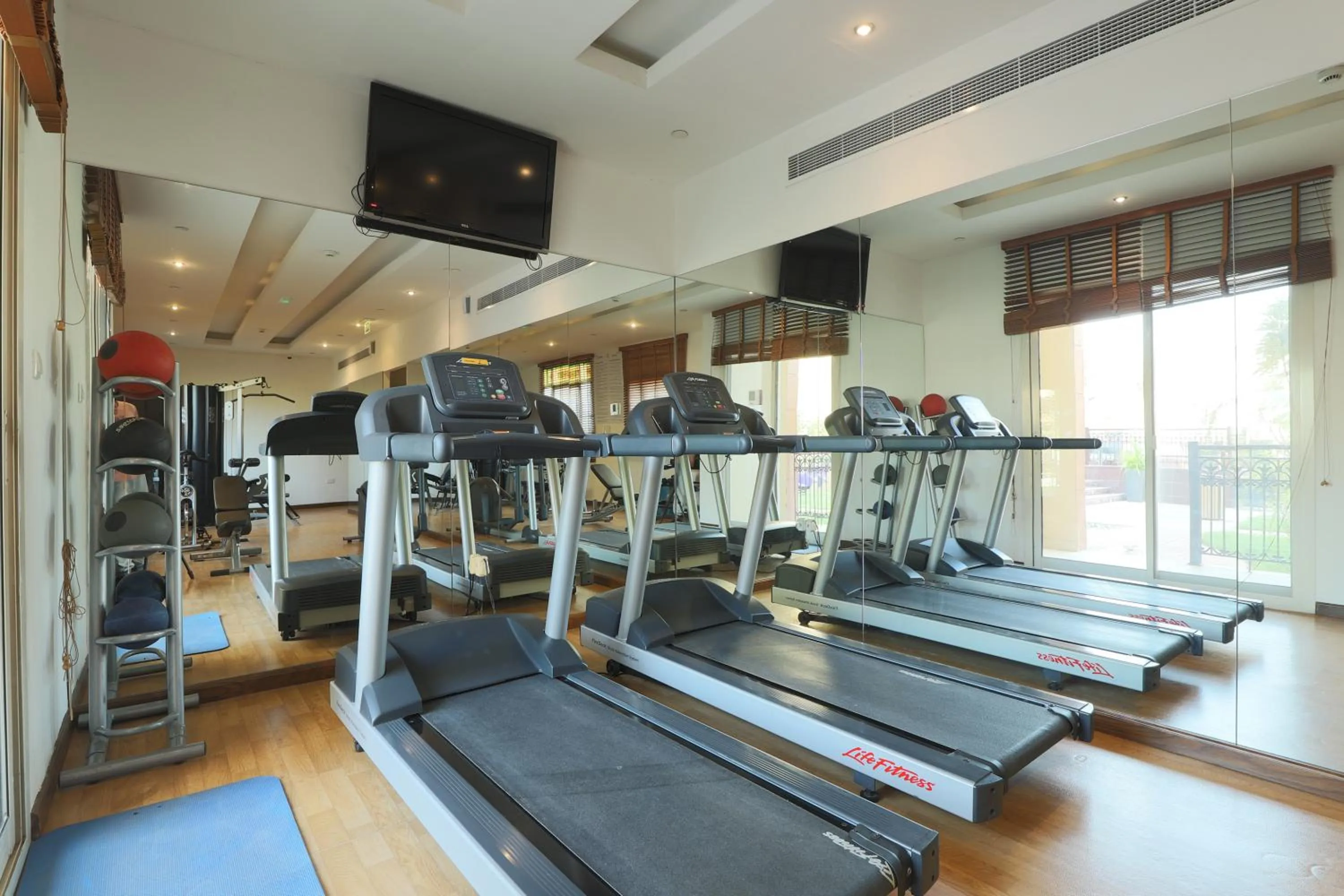 Fitness centre/facilities in Mughal Suites