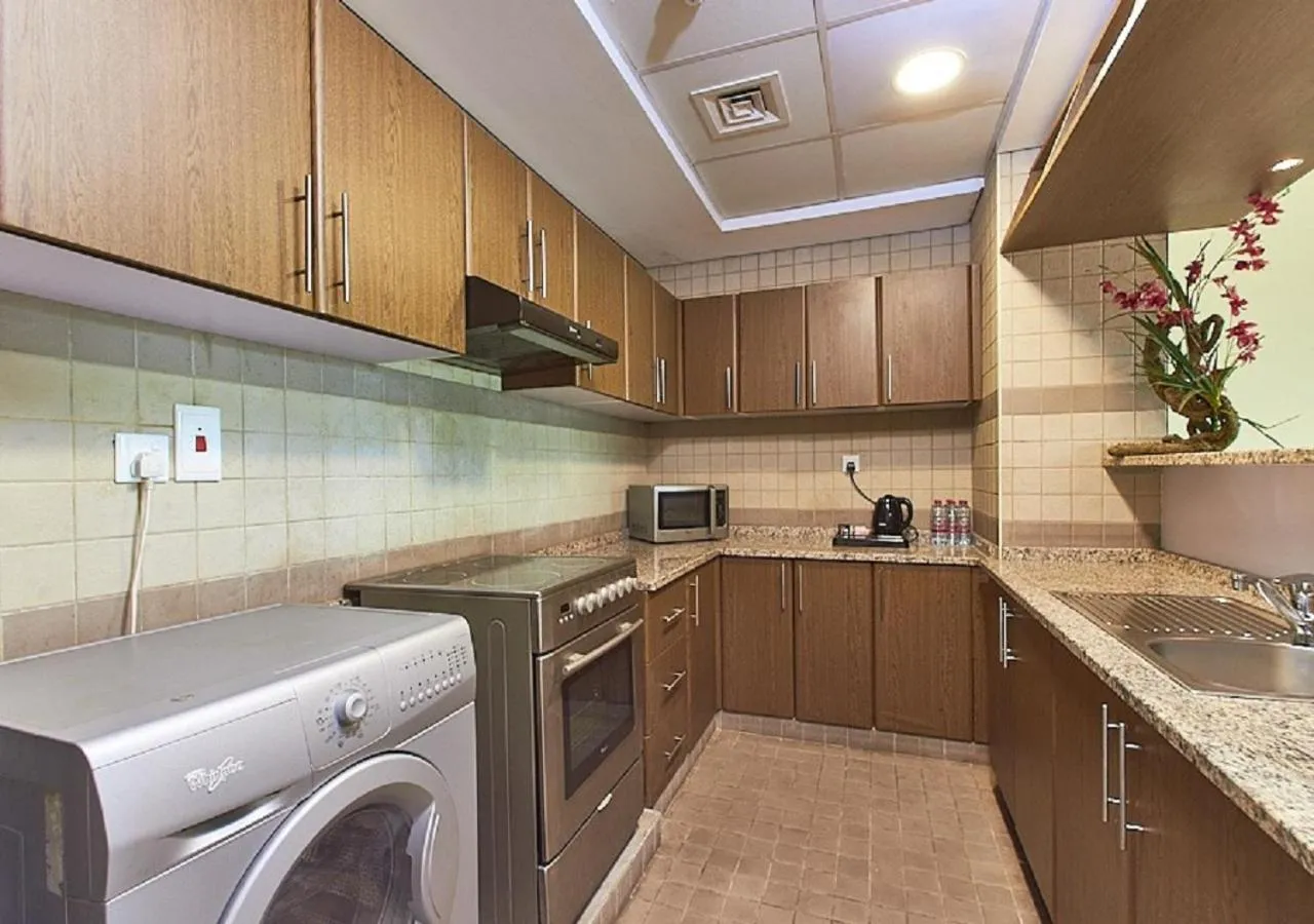 Kitchen or kitchenette in Mughal Suites