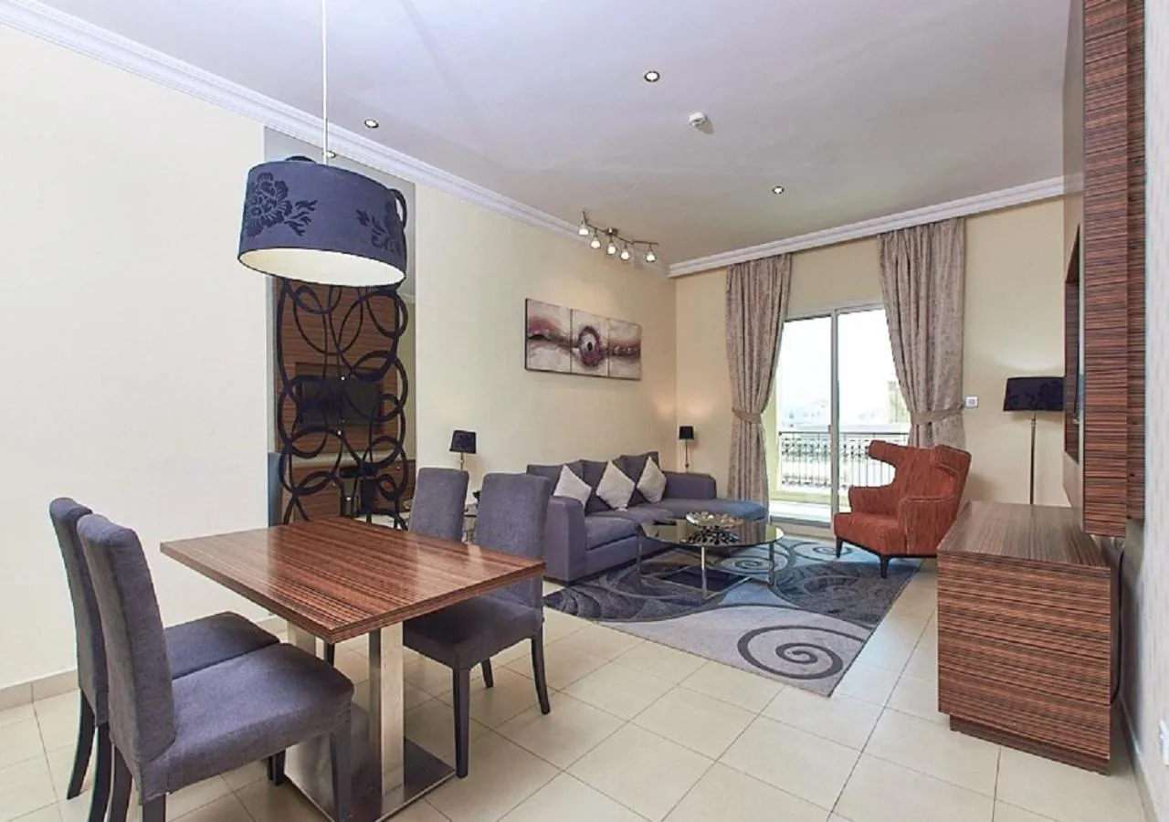 Living room in Mughal Suites