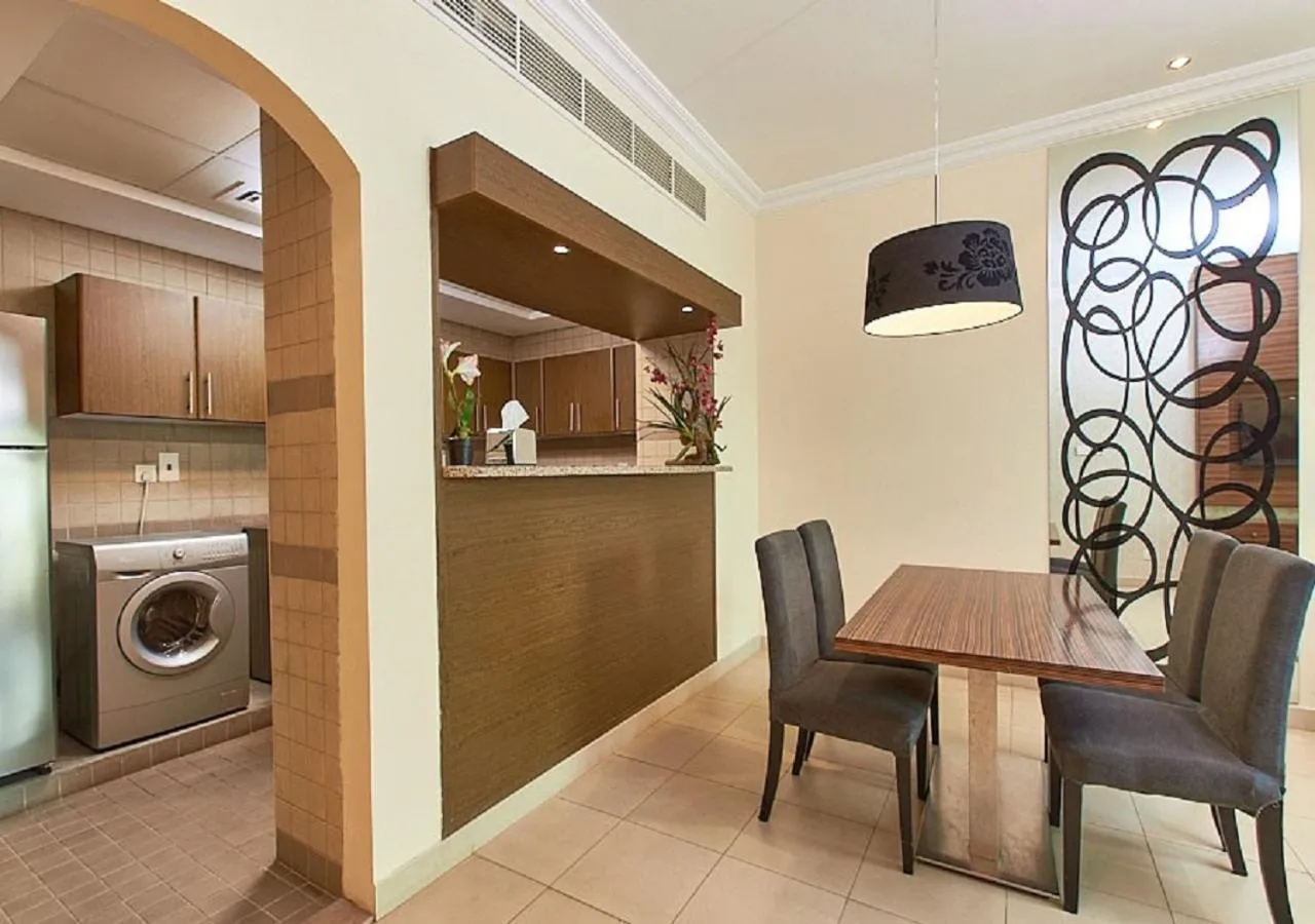 Dining area in Mughal Suites