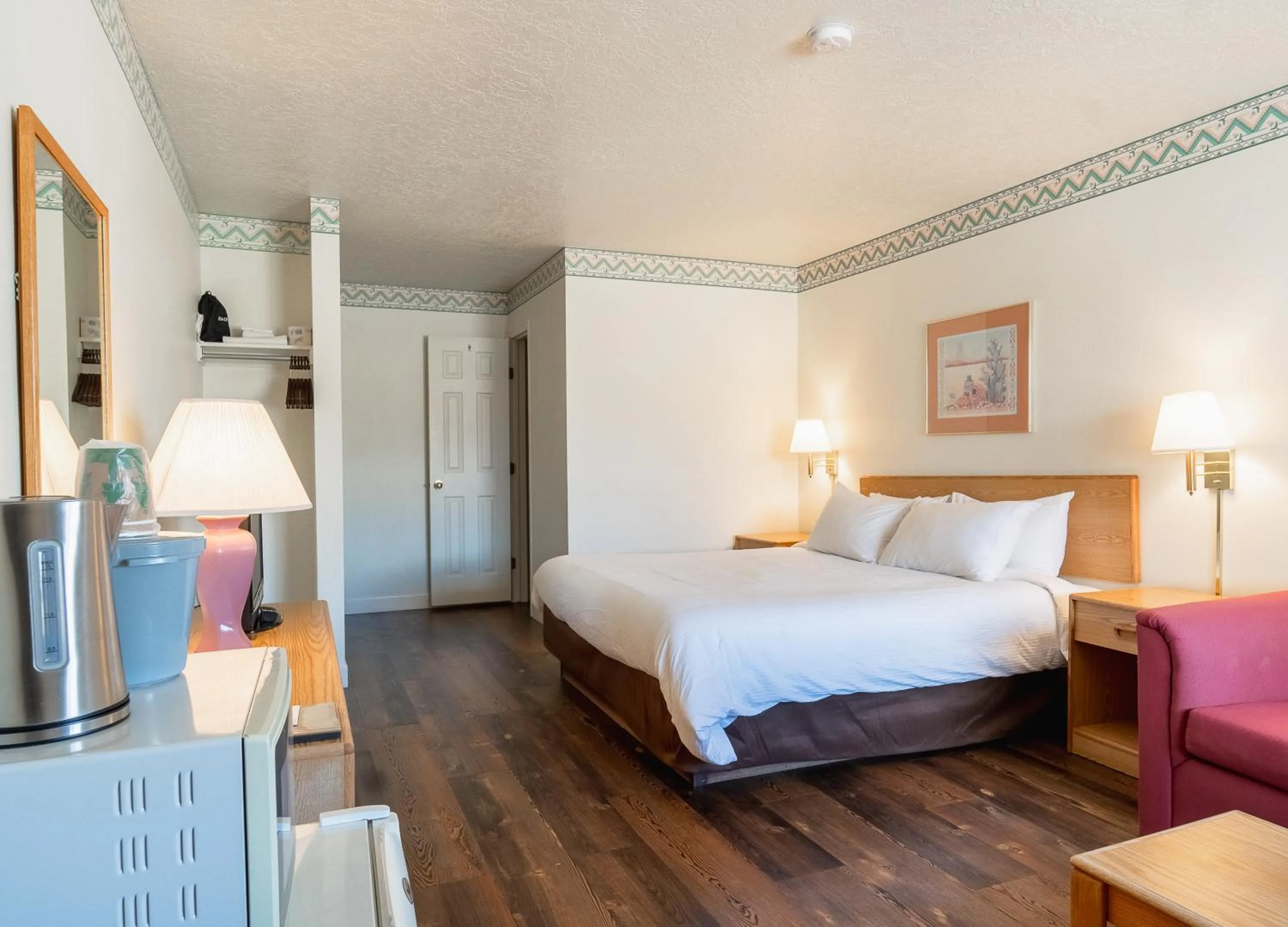 Bedroom, Bed in Motel Torrey