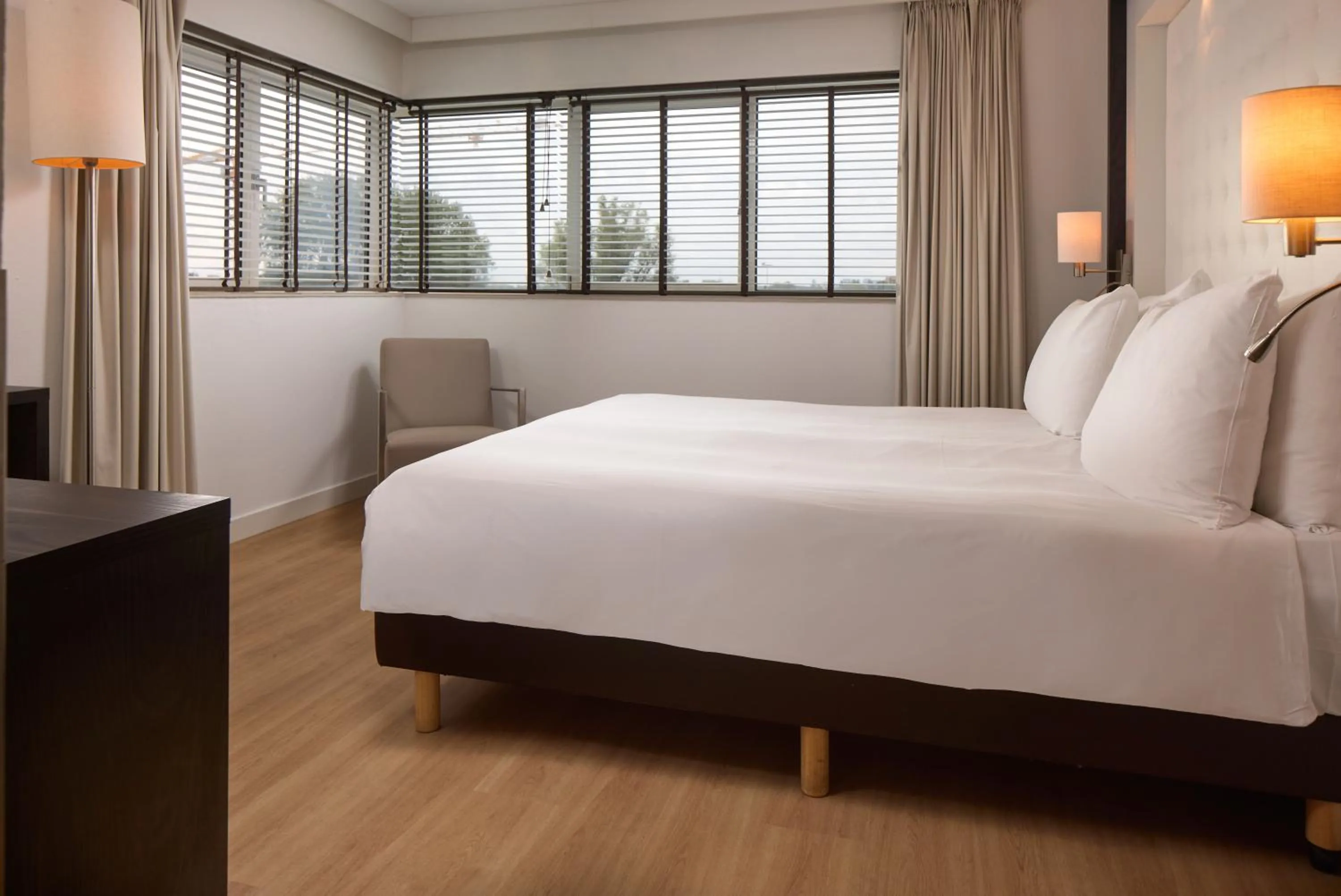 Bedroom, Bed in WestCord Art Hotel Amsterdam 3 stars