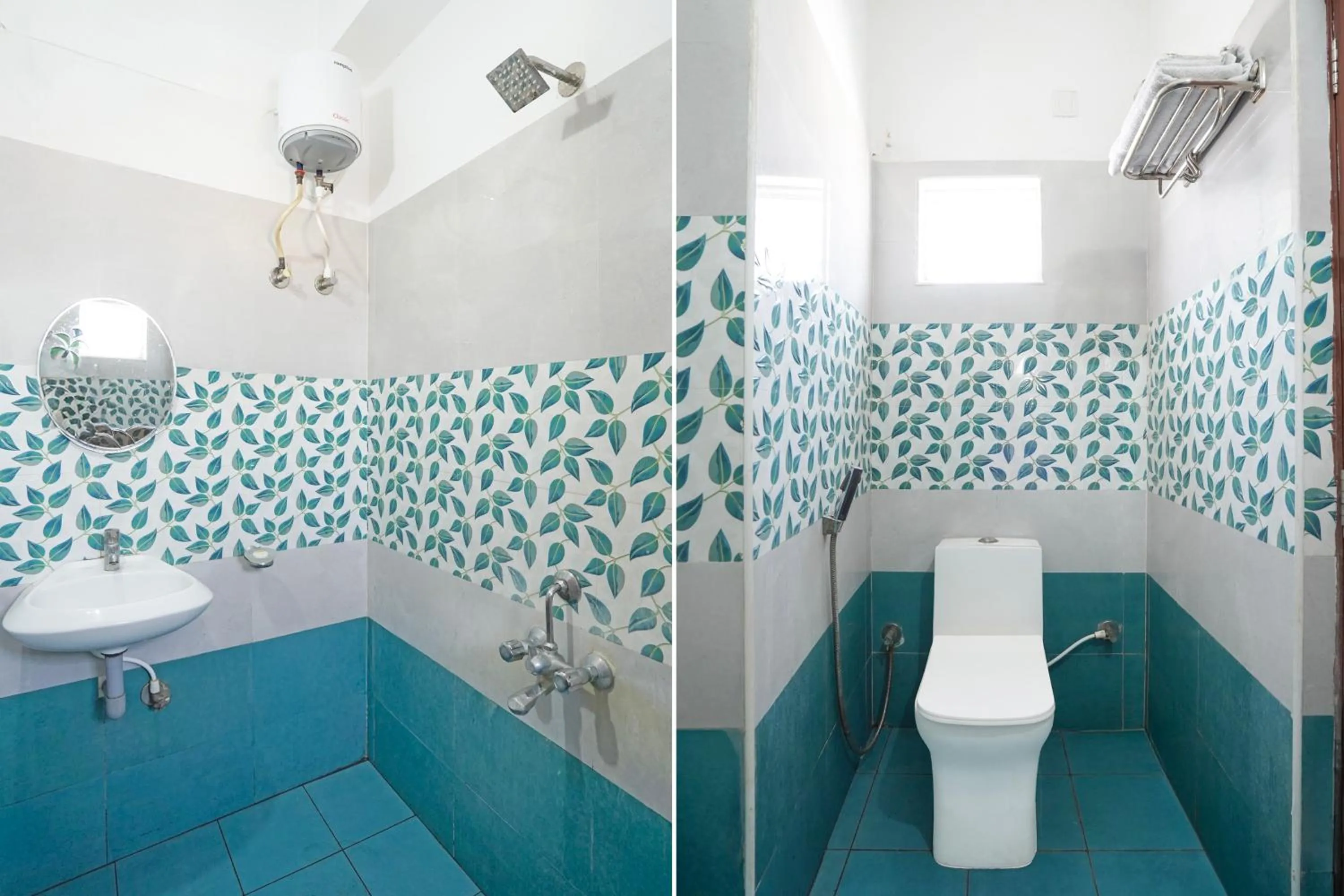 Bathroom in Super Hotel O Magunta Layout Nellore Formerly The Paradise Guest Inn