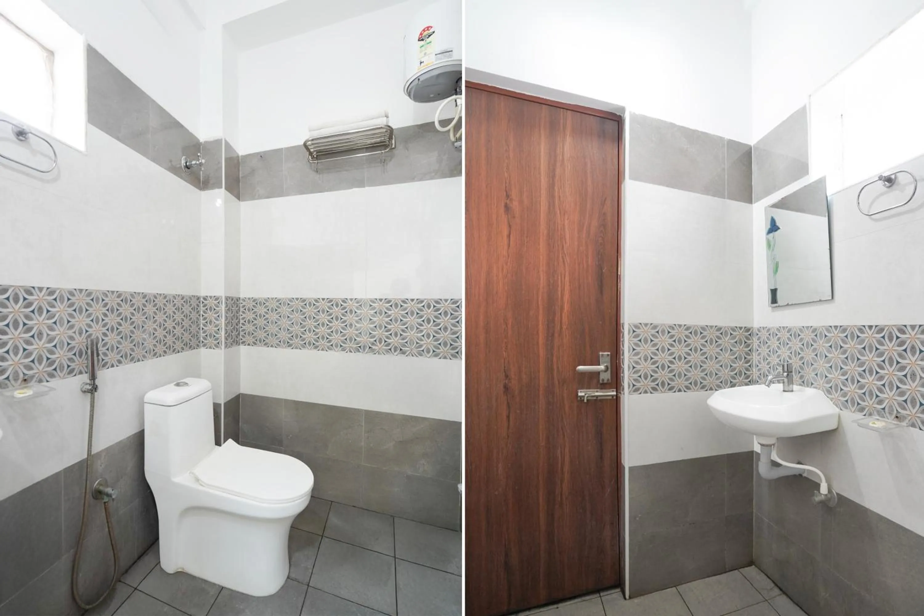 Bathroom in Hotel O Magunta Layout Nellore Formerly The Paradise Guest Inn