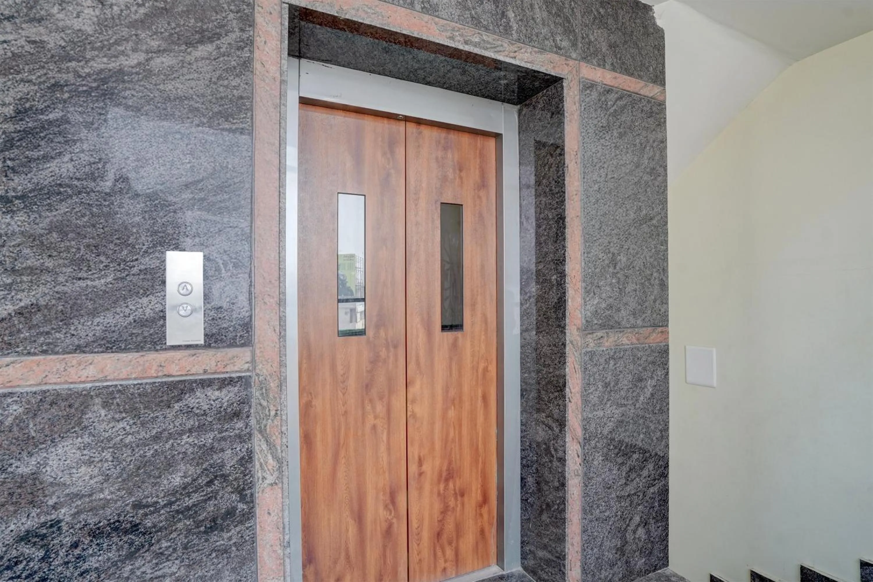 Facade/entrance in Hotel O Magunta Layout Nellore Formerly The Paradise Guest Inn