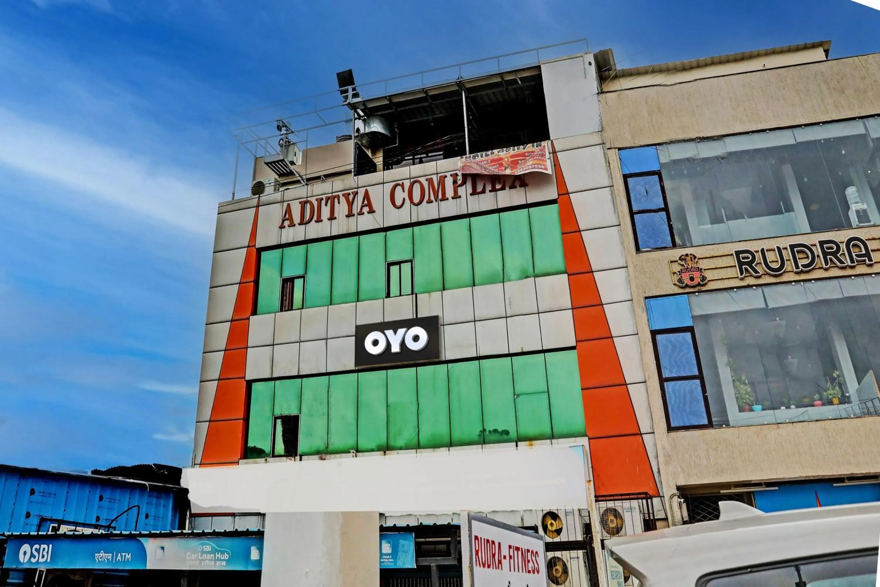 Facade/entrance in Hotel O Aditya Inn