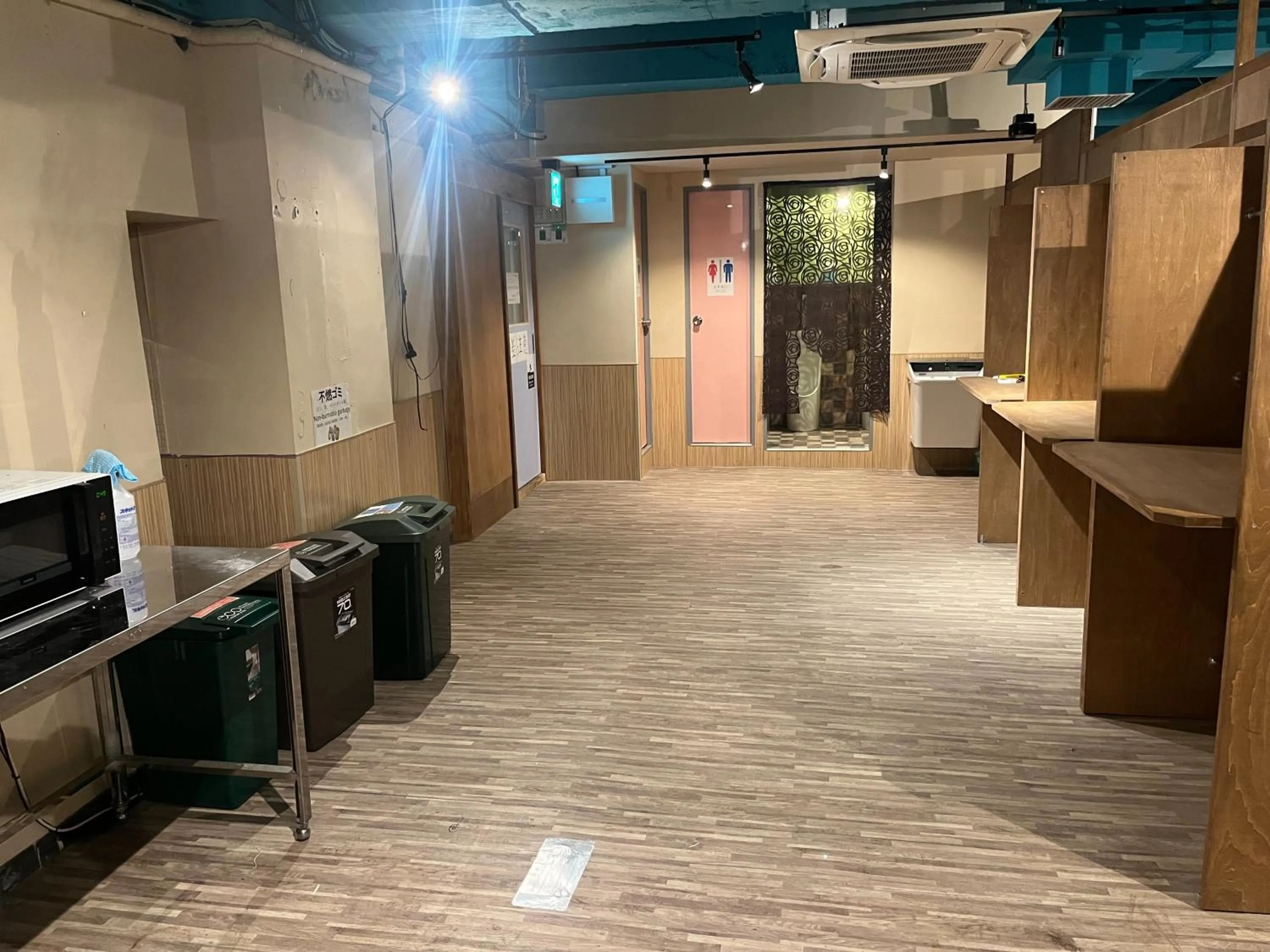 Communal lounge/ TV room in Wasabi Mita Hotel