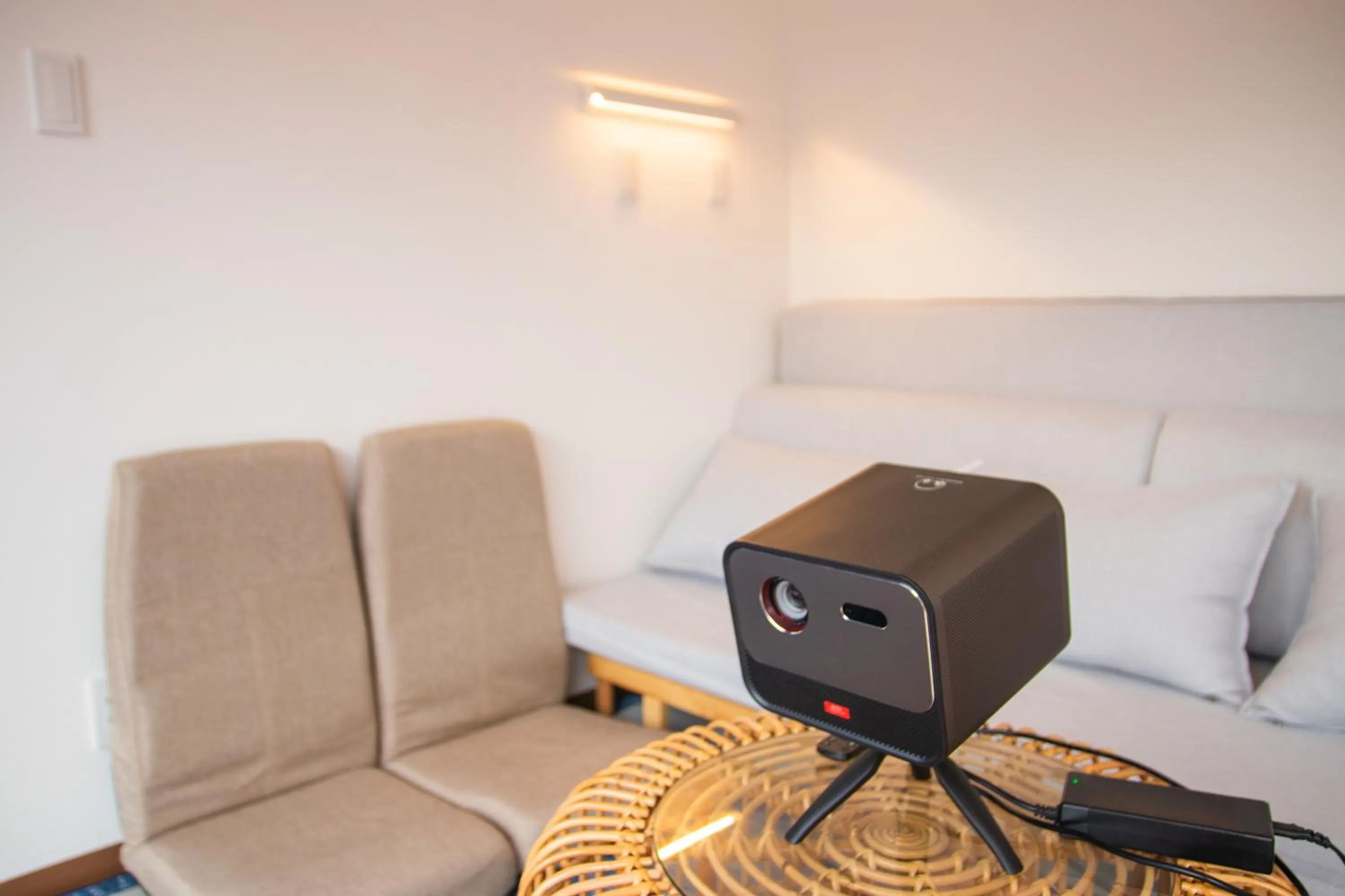 TV and multimedia in Gramercy Village 山中湖 Glamping &Sauna