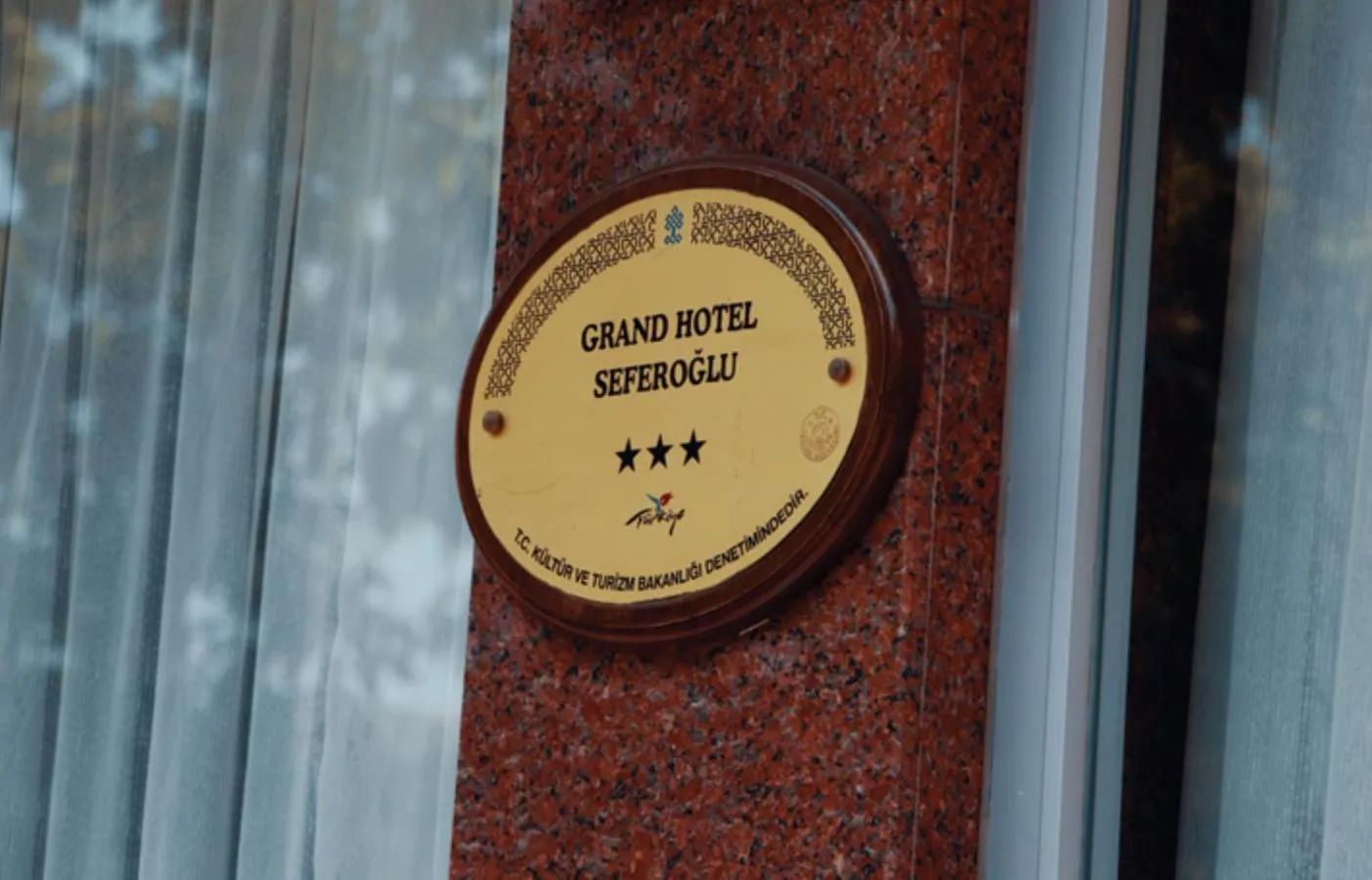 Property logo or sign in Grand Hotel Seferoğlu