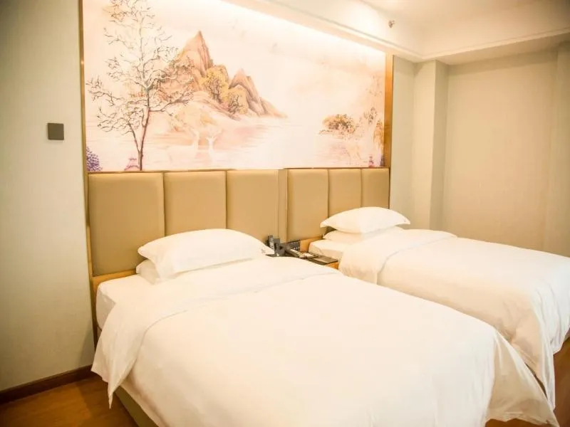 Bed in GreenTree Eastern Hotel Anshun Anshun Zhenning Huangguoshu
