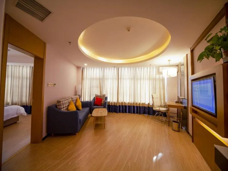 Bed in GreenTree Eastern Hotel Hebi Jun County Passenger Station