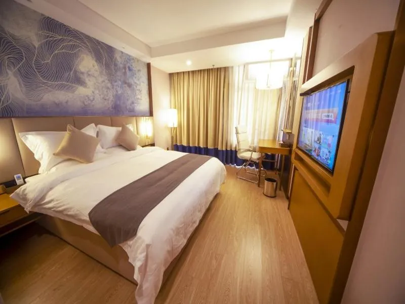 Bed in GreenTree Eastern Hotel Hebi Jun County Passenger Station