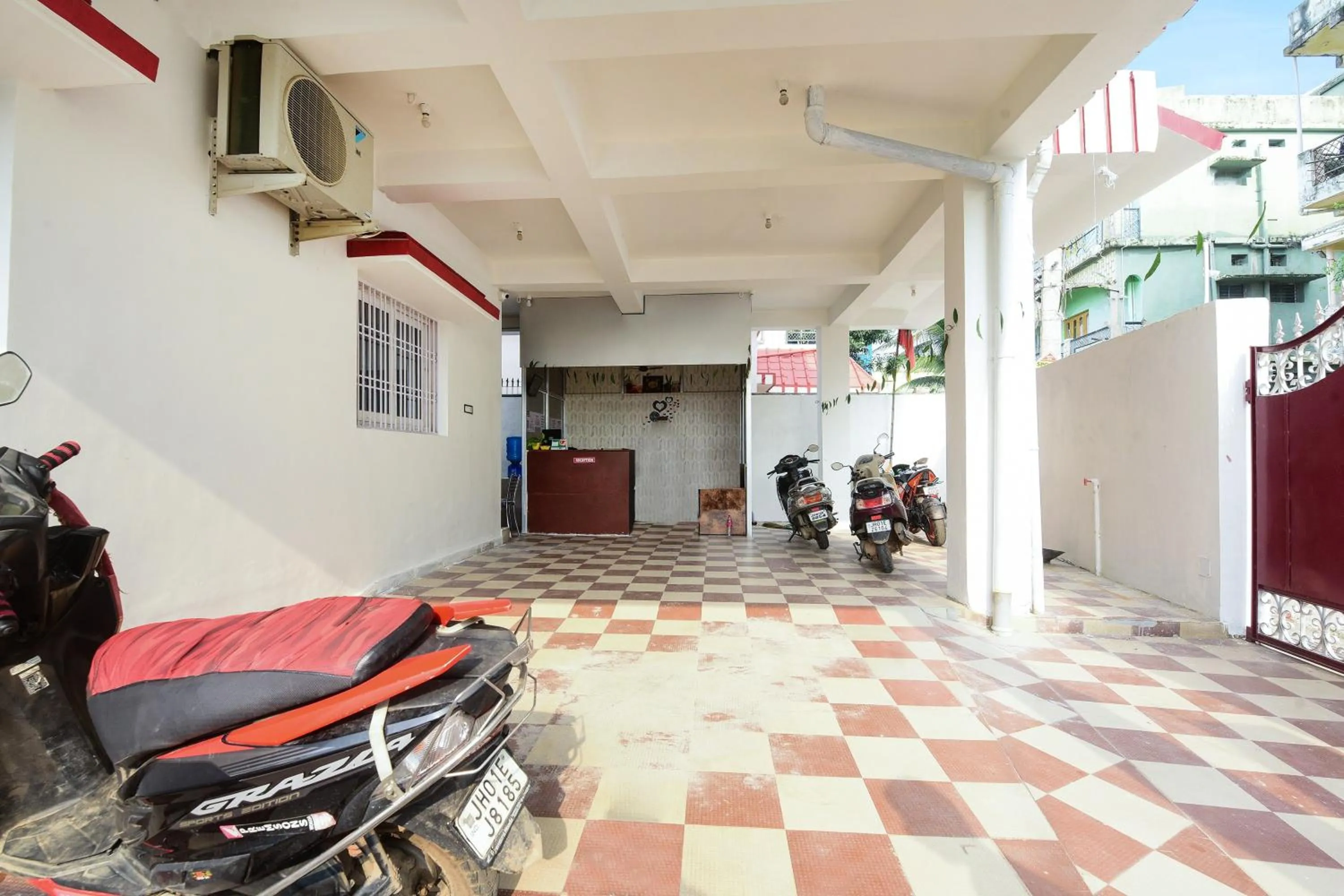 On site in Hotel O Rudraksh Inn