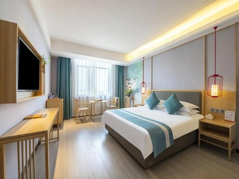 Bed in GreenTree Eastern Hotel Chuzhou Government East Garden Road