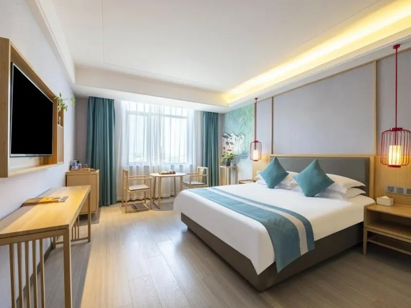Bed in GreenTree Eastern Hotel Chuzhou Government East Garden Road