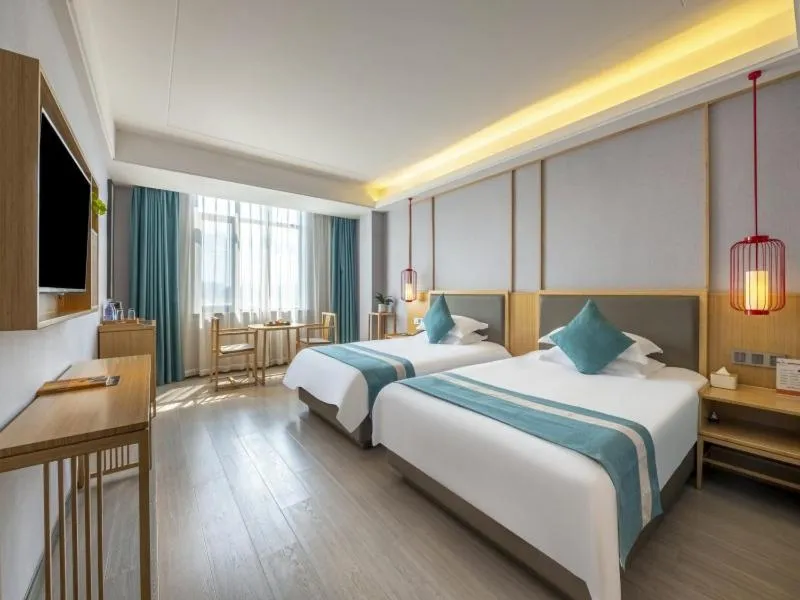 Bed in GreenTree Eastern Hotel Chuzhou Government East Garden Road