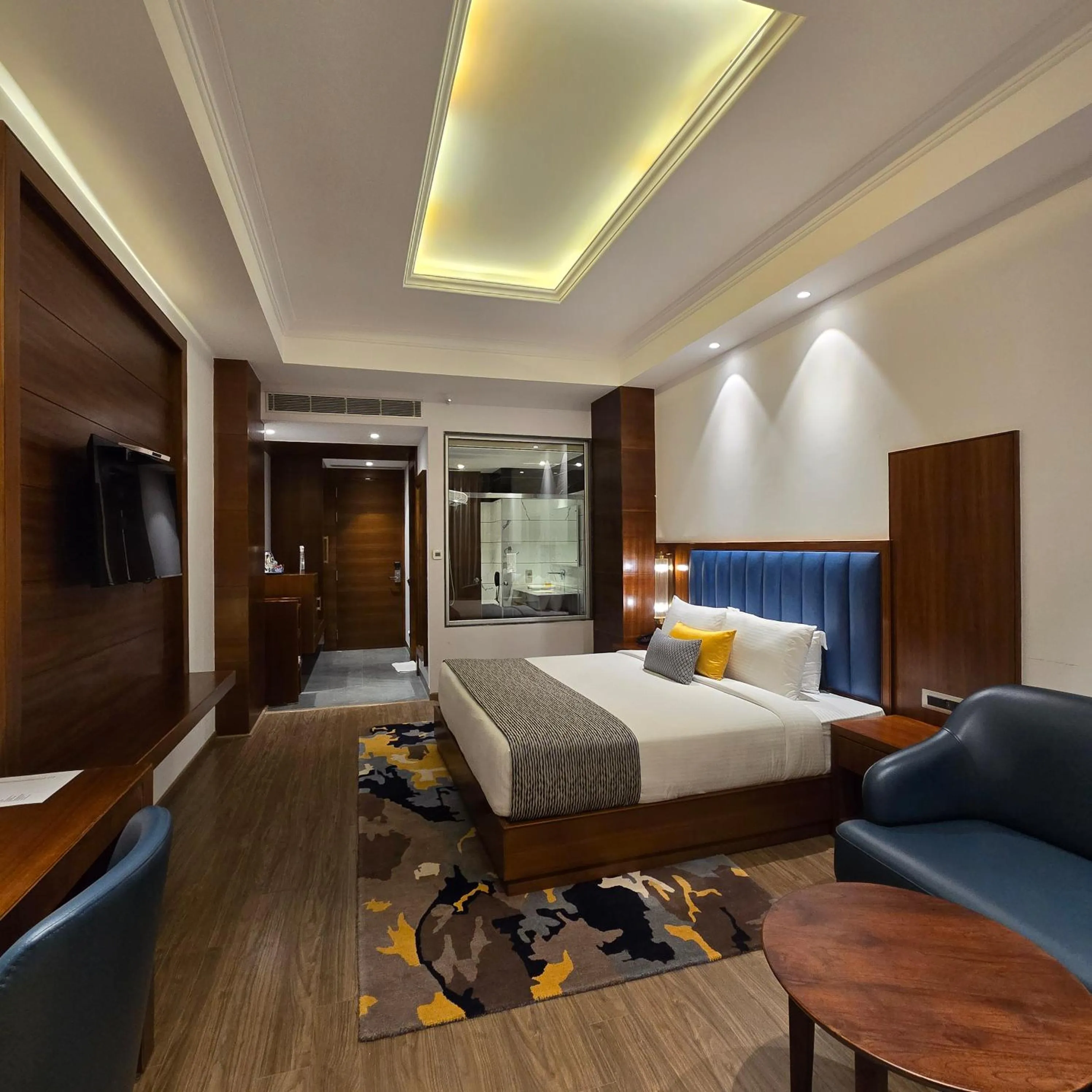 Photo of the whole room, Bed in The Montage