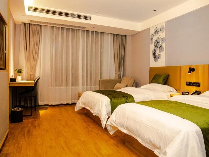 GreenTree Inn Express Hotel Fuyang Development Zone Oriental Pearl