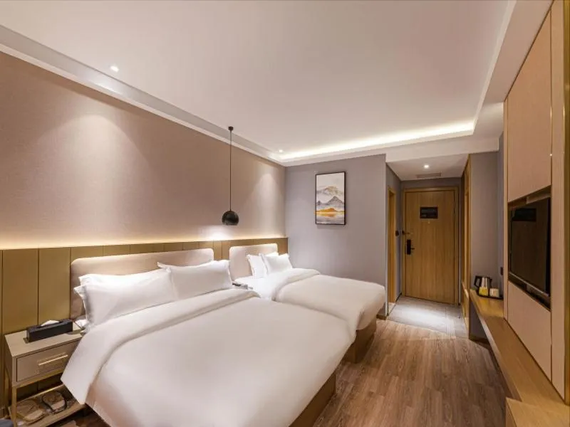 Bed in Gya Hotel Suzhou Hanshan Temple Binhe Road