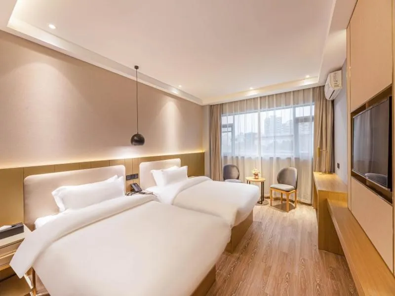 Bed in Gya Hotel Suzhou Hanshan Temple Binhe Road