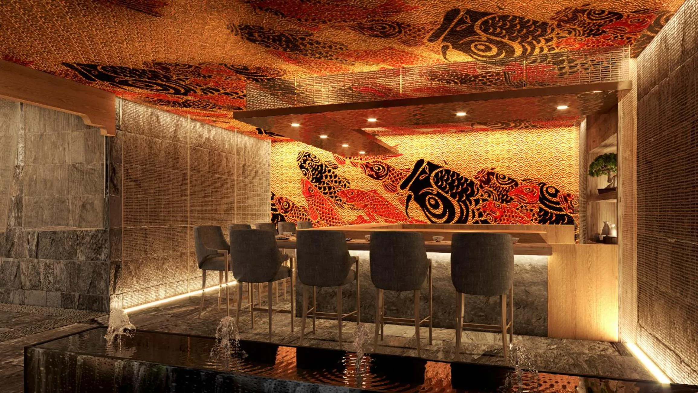 Restaurant/places to eat in Hotel Sensai Nimman Chiang Mai - Adults Only