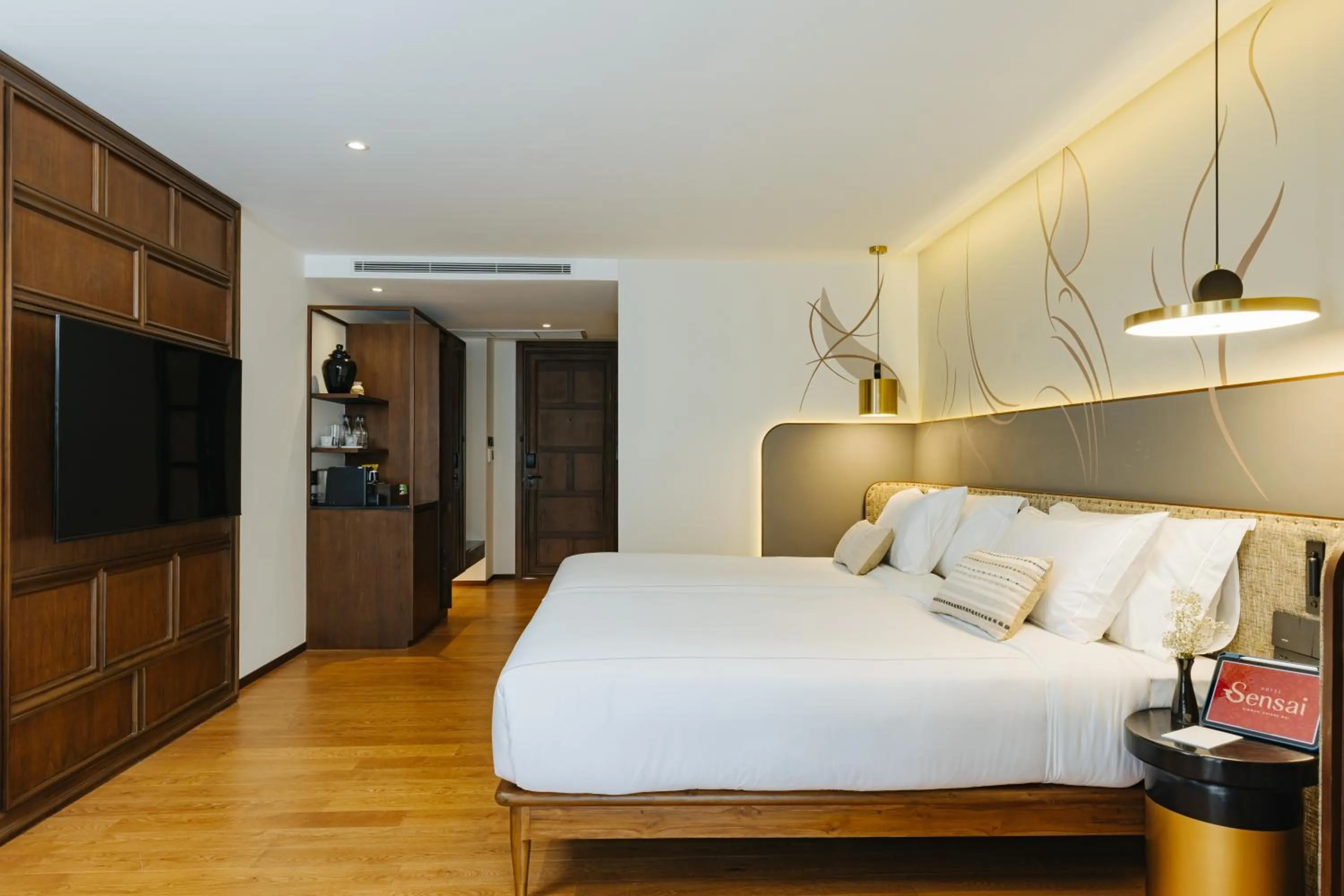 Bed in Hotel Sensai Nimman Chiang Mai - Adults Only