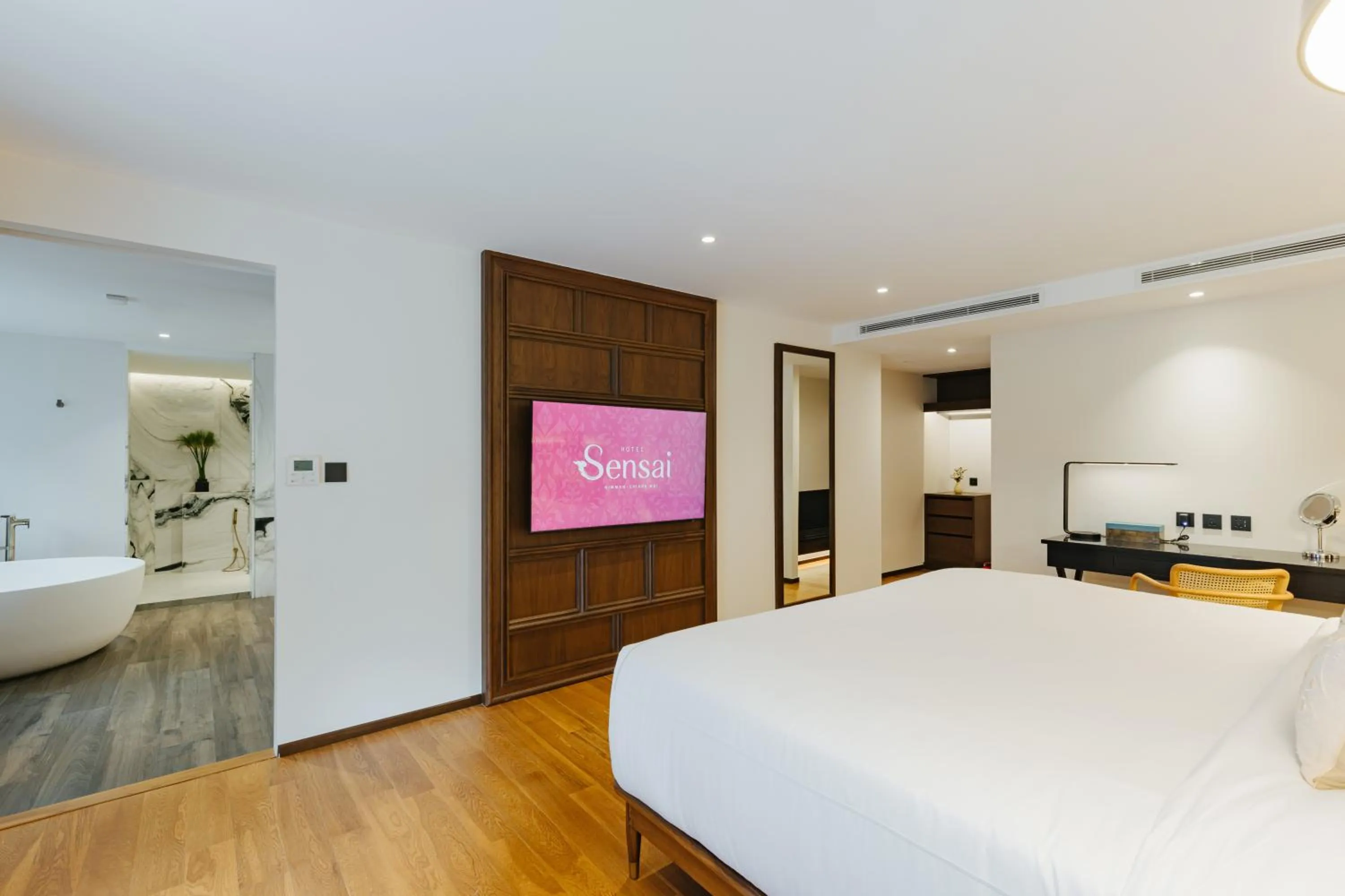 Bed in Hotel Sensai Nimman Chiang Mai - Adults Only