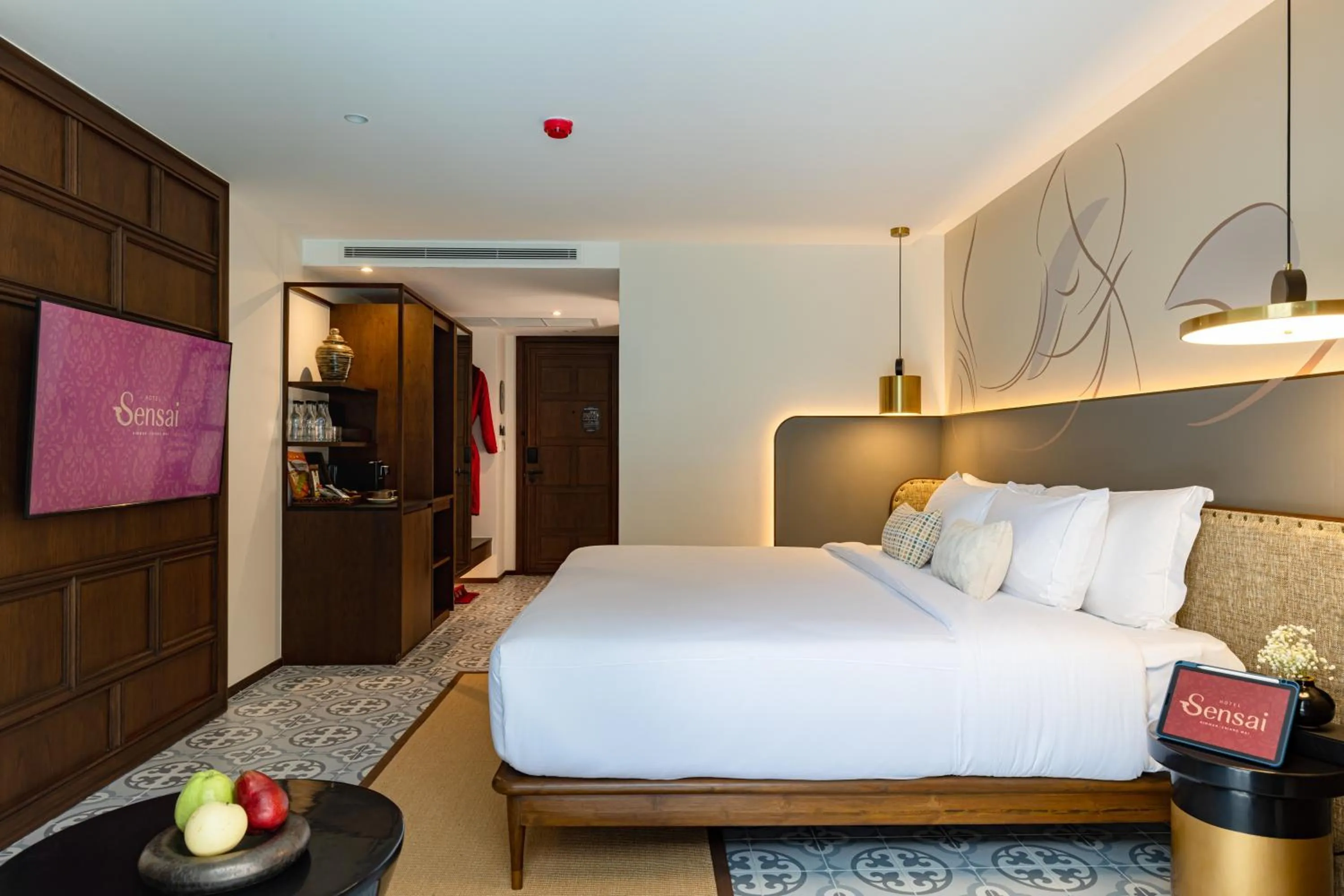 Photo of the whole room, Bed in Hotel Sensai Nimman Chiang Mai - Adults Only