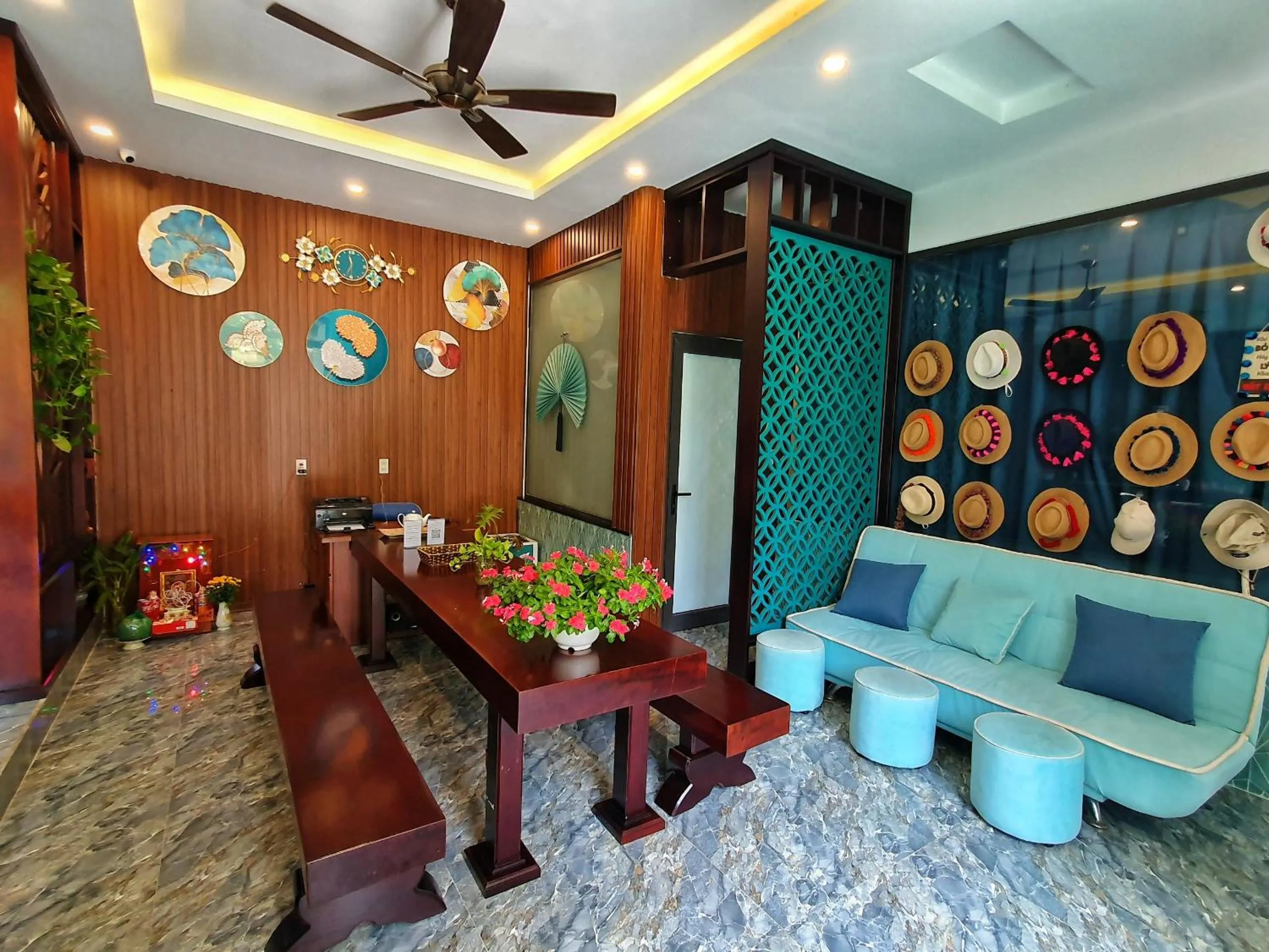 Living room in Villa De Pi's Hoi An