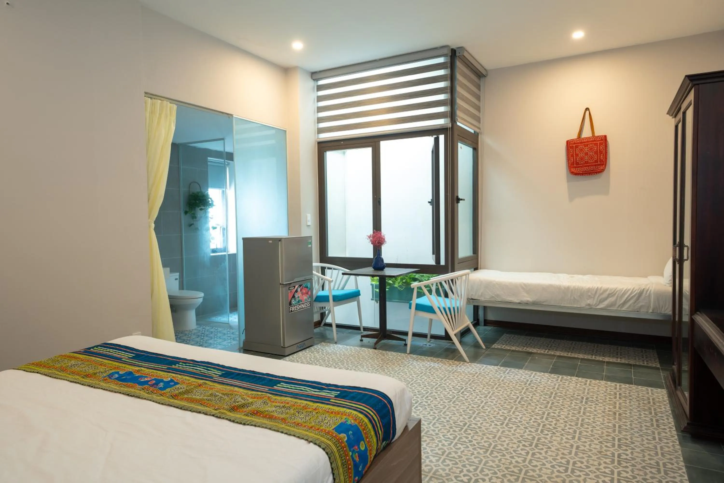 Photo of the whole room, Bed in Villa De Pi's Hoi An