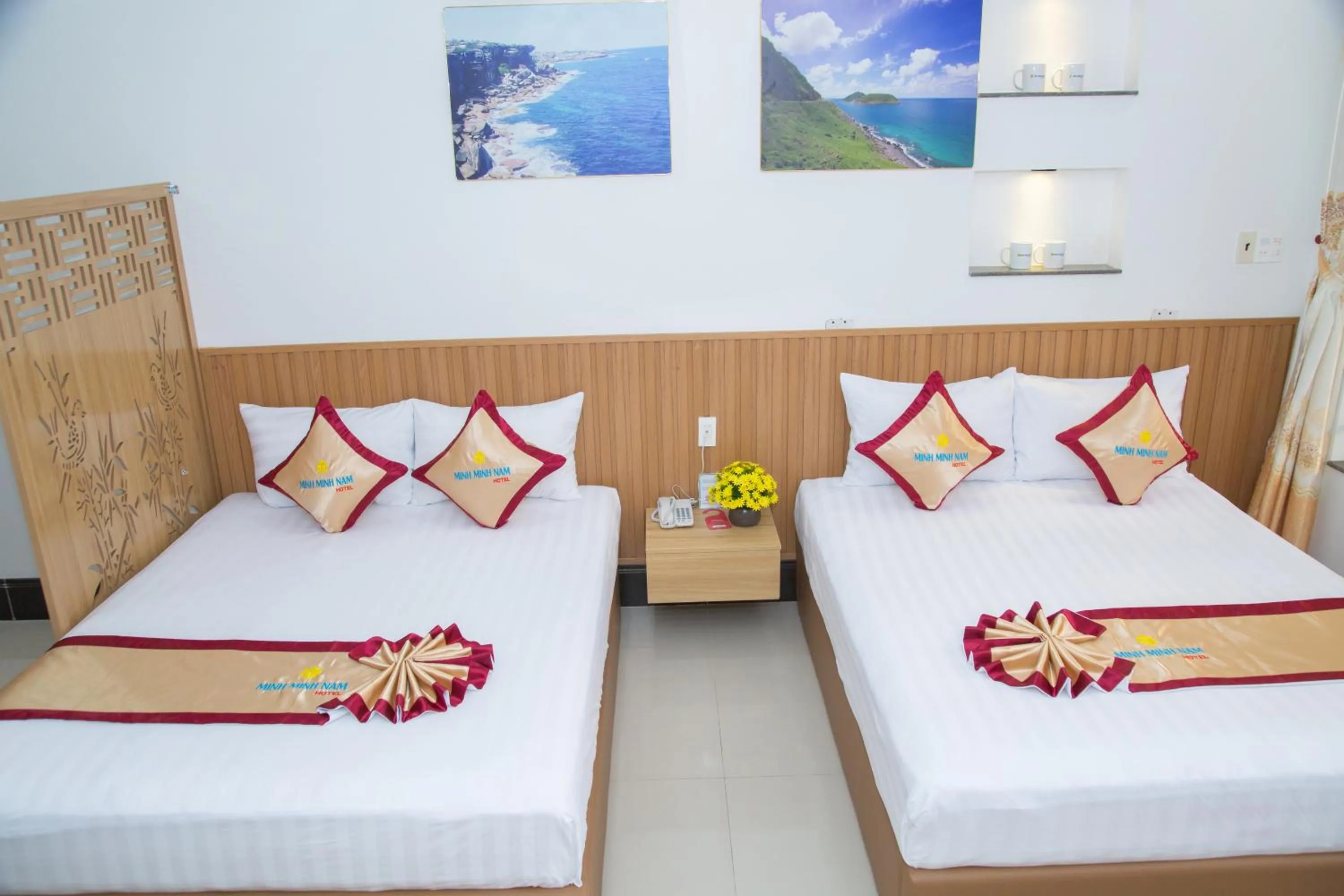 Photo of the whole room, Bed in Minh Minh Nam 2 Hotel