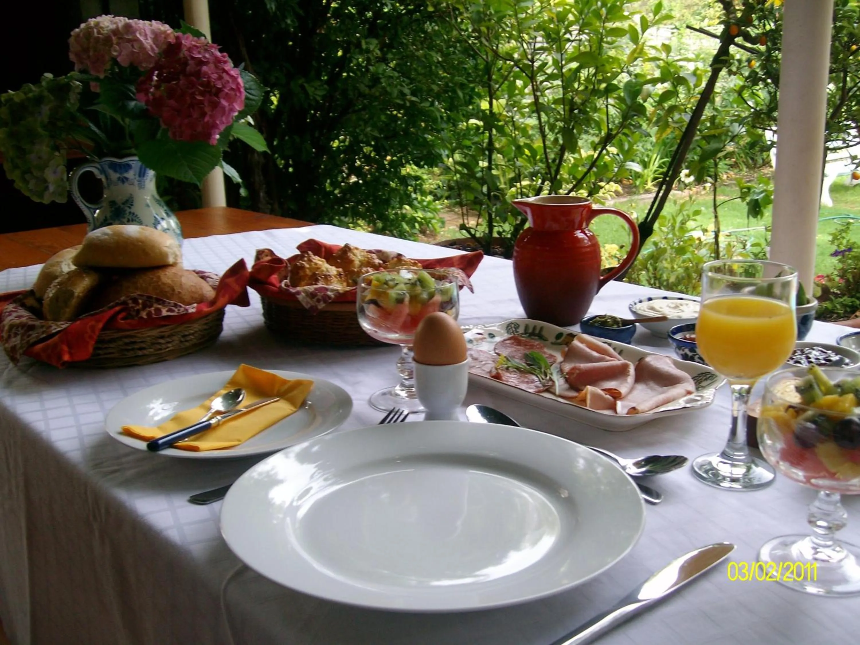 Breakfast in 10 Alexander B&B