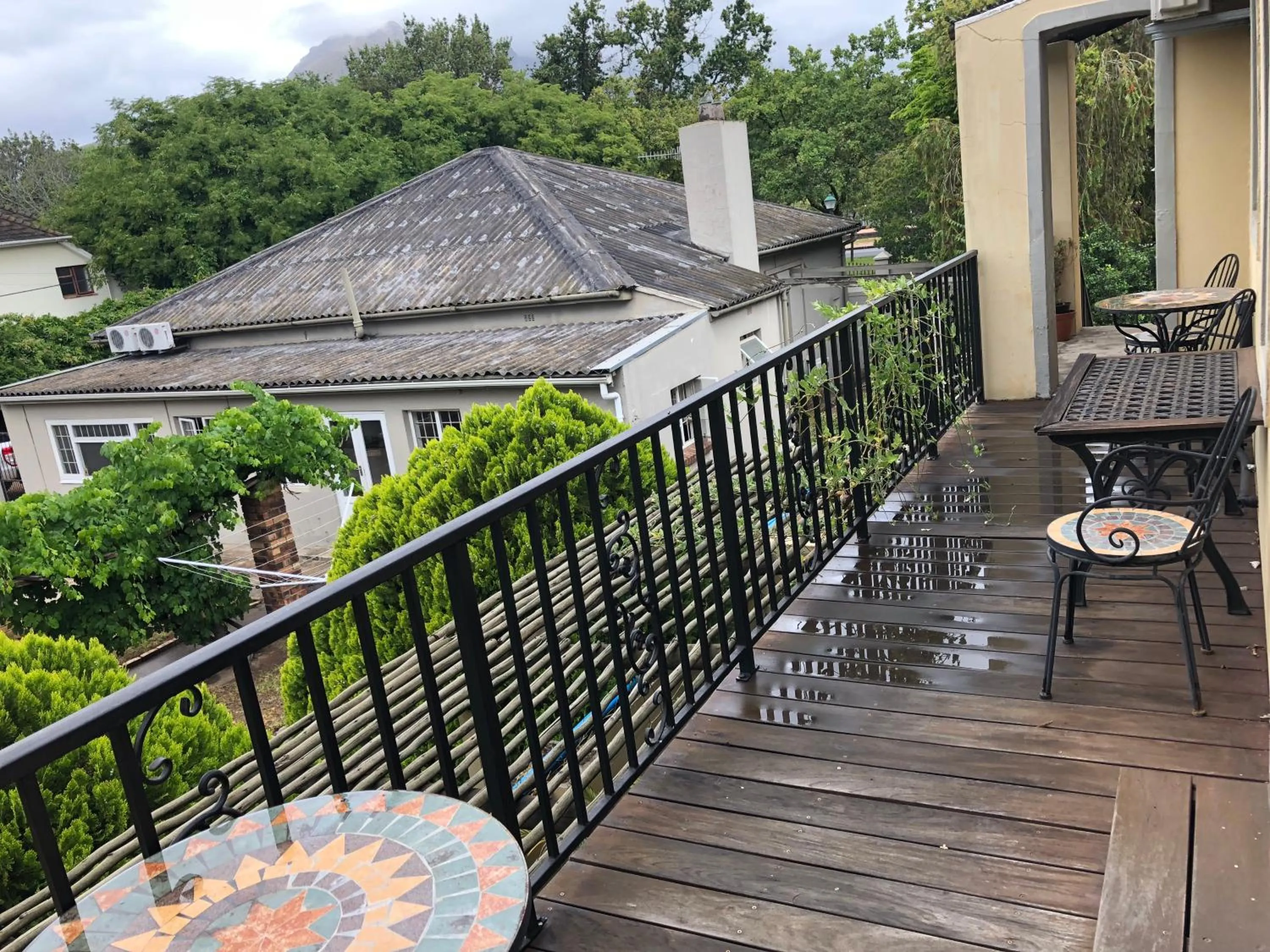 Balcony/Terrace in 10 Alexander B&B